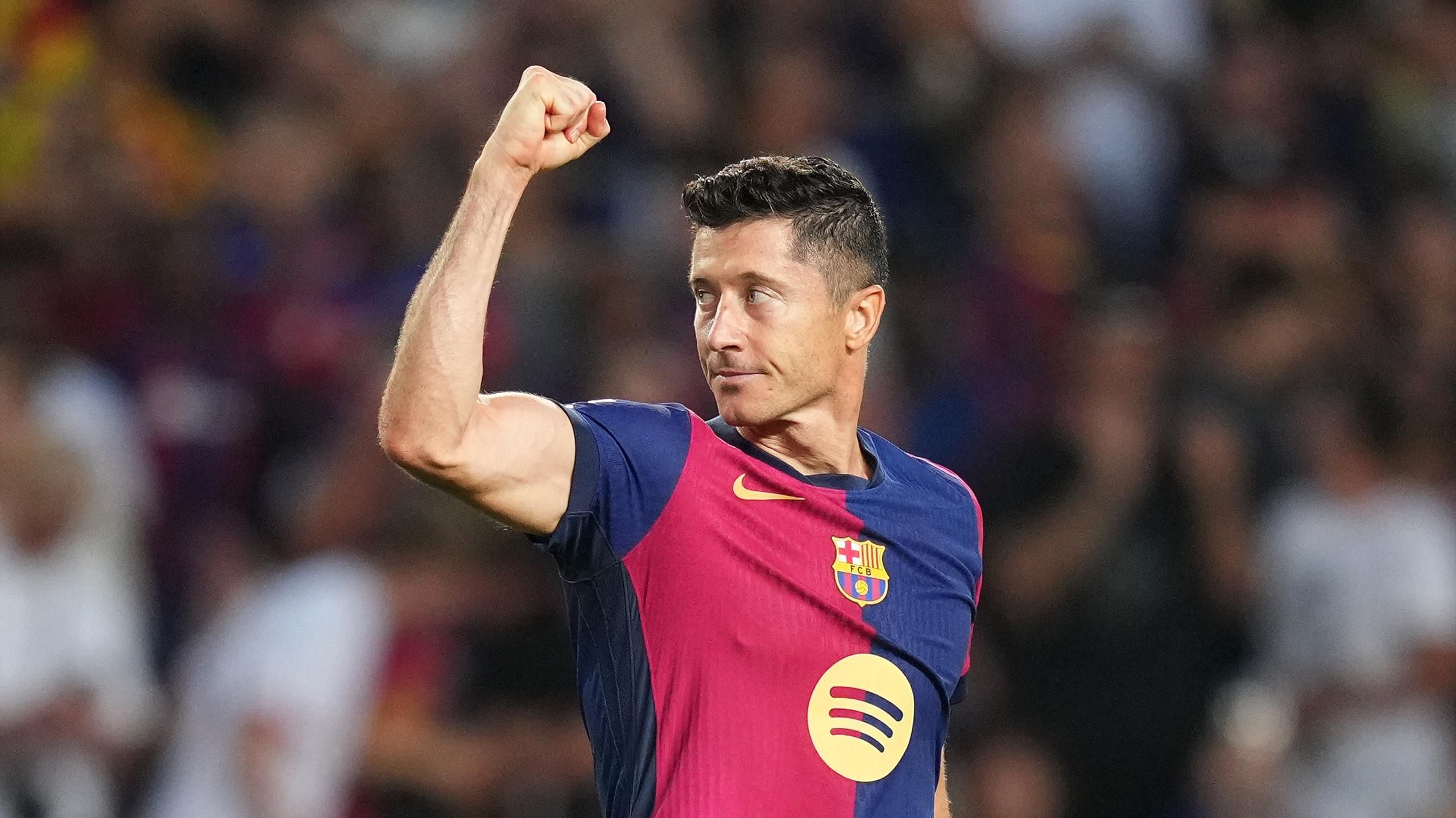 Robert Lewandowski: What is Barcelona striker's record in the UEFA ...