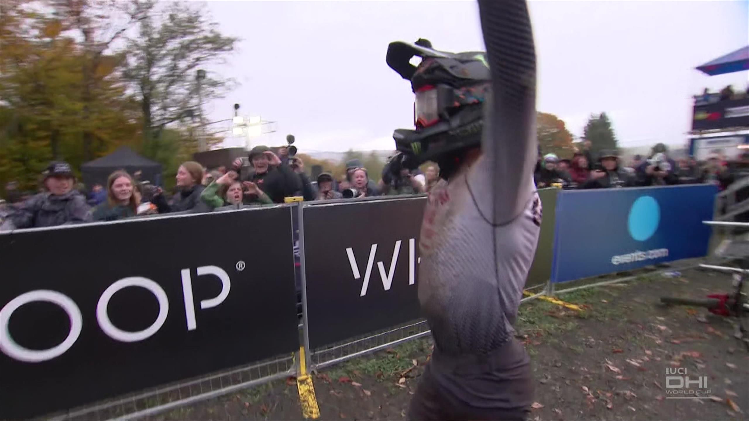 'Cameraman down!' - Raucous scenes as Troy Brosnan wins by barest of ...