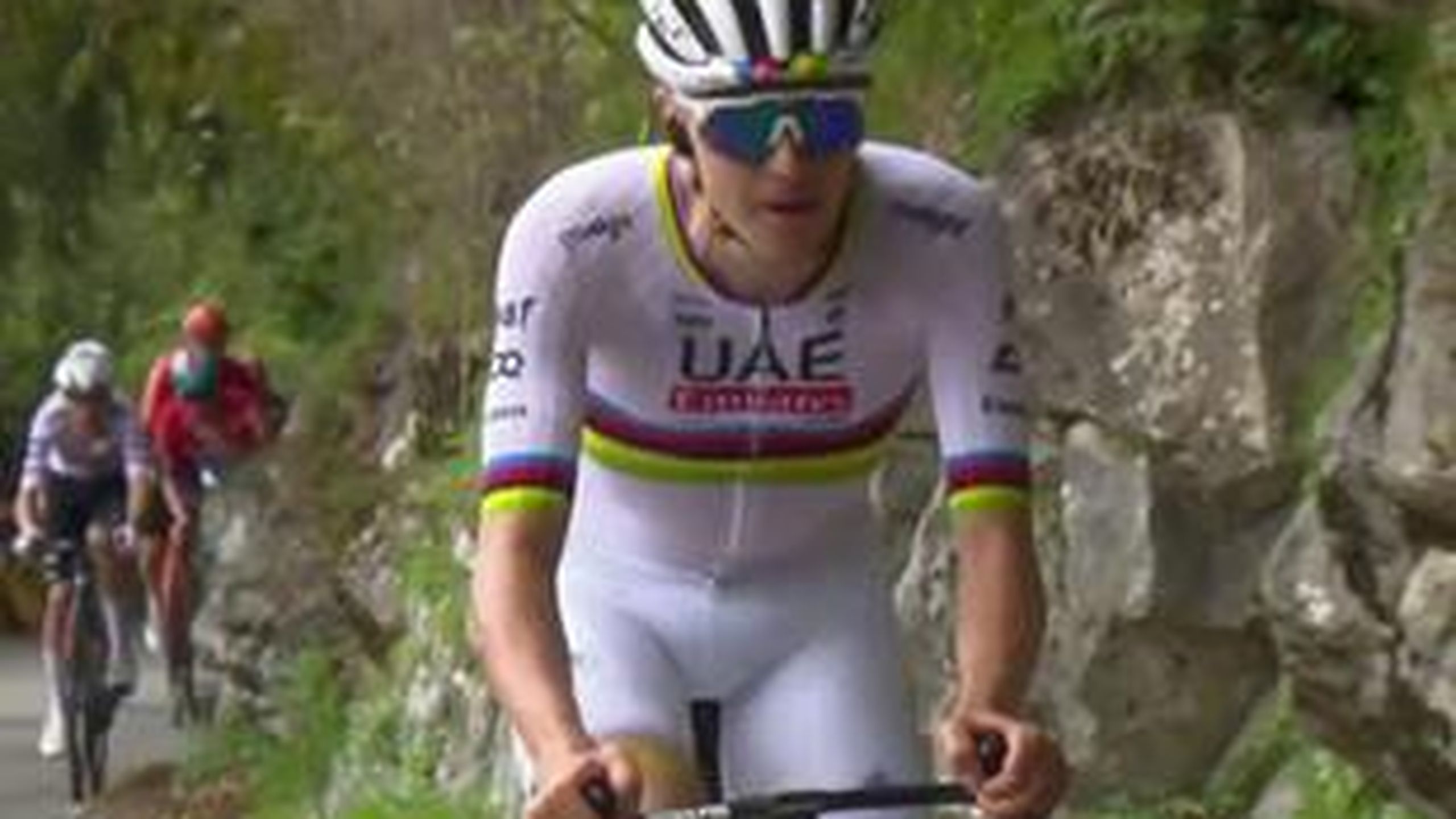 Tadej Pogacar launches long-range attack in search of record-equalling ...