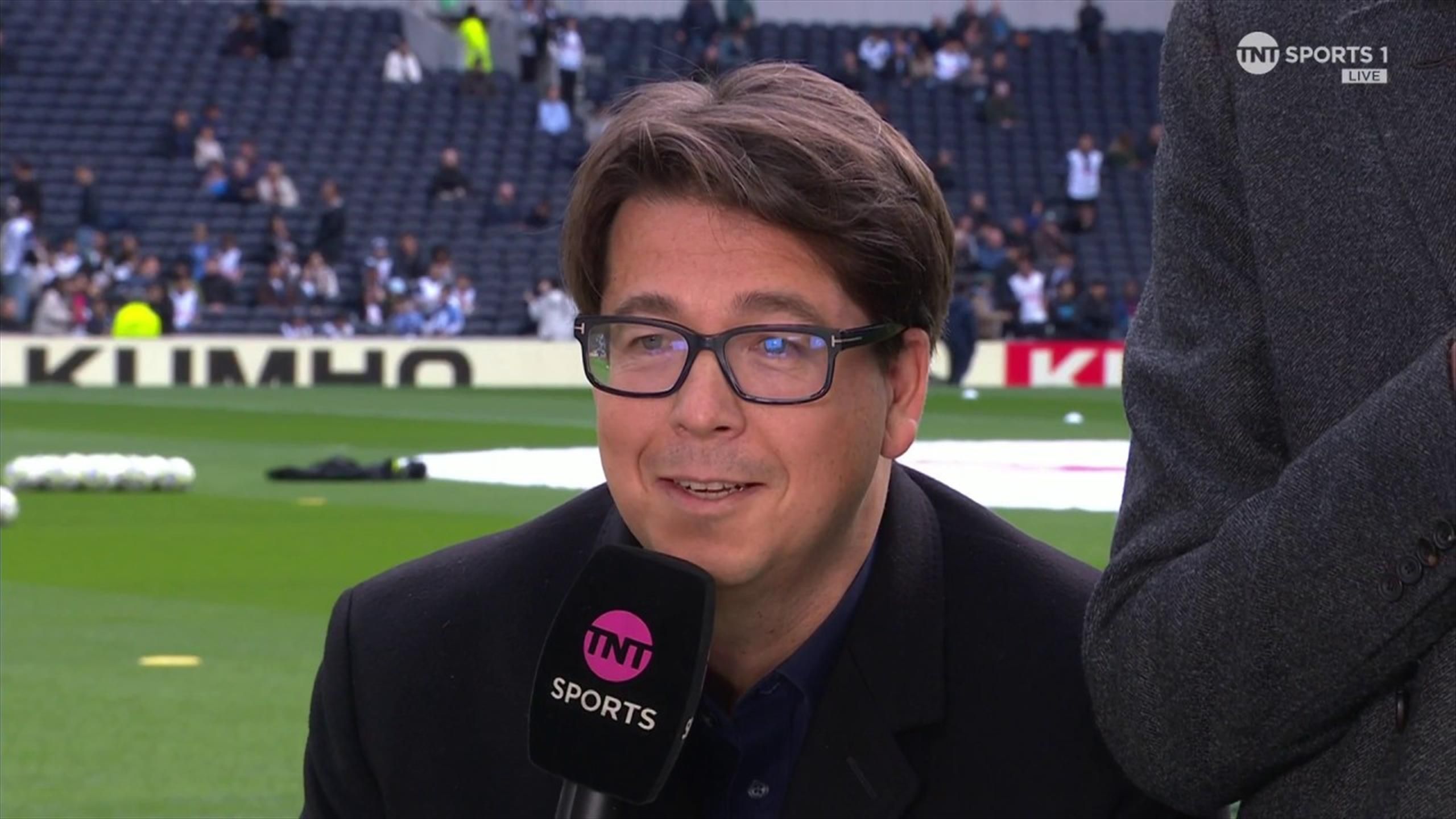 ‘I went three at the back’ Watch the hilarious moment Michael McIntyre channels his inner Ange