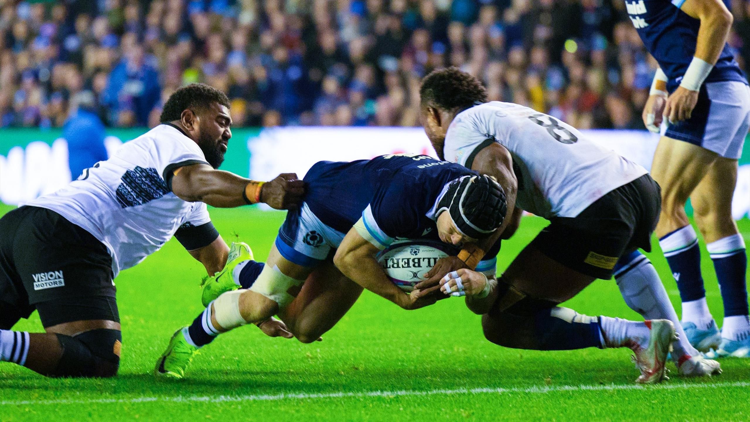 Autumn Nations Series: ‘Making something happen’ - Darcy Graham powers ...