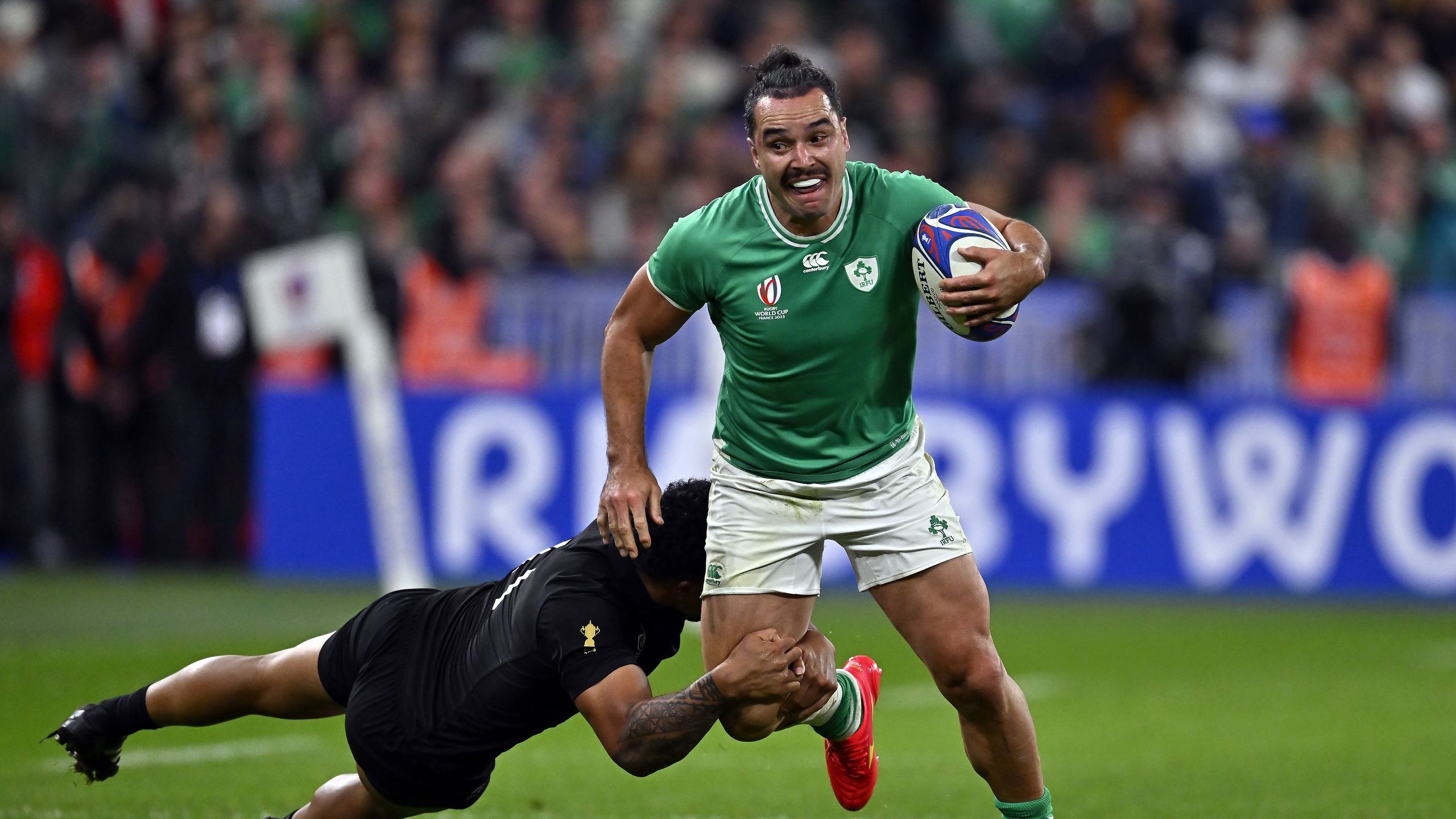 Ireland v New Zealand 'People say there's bad blood' James Lowe 'can