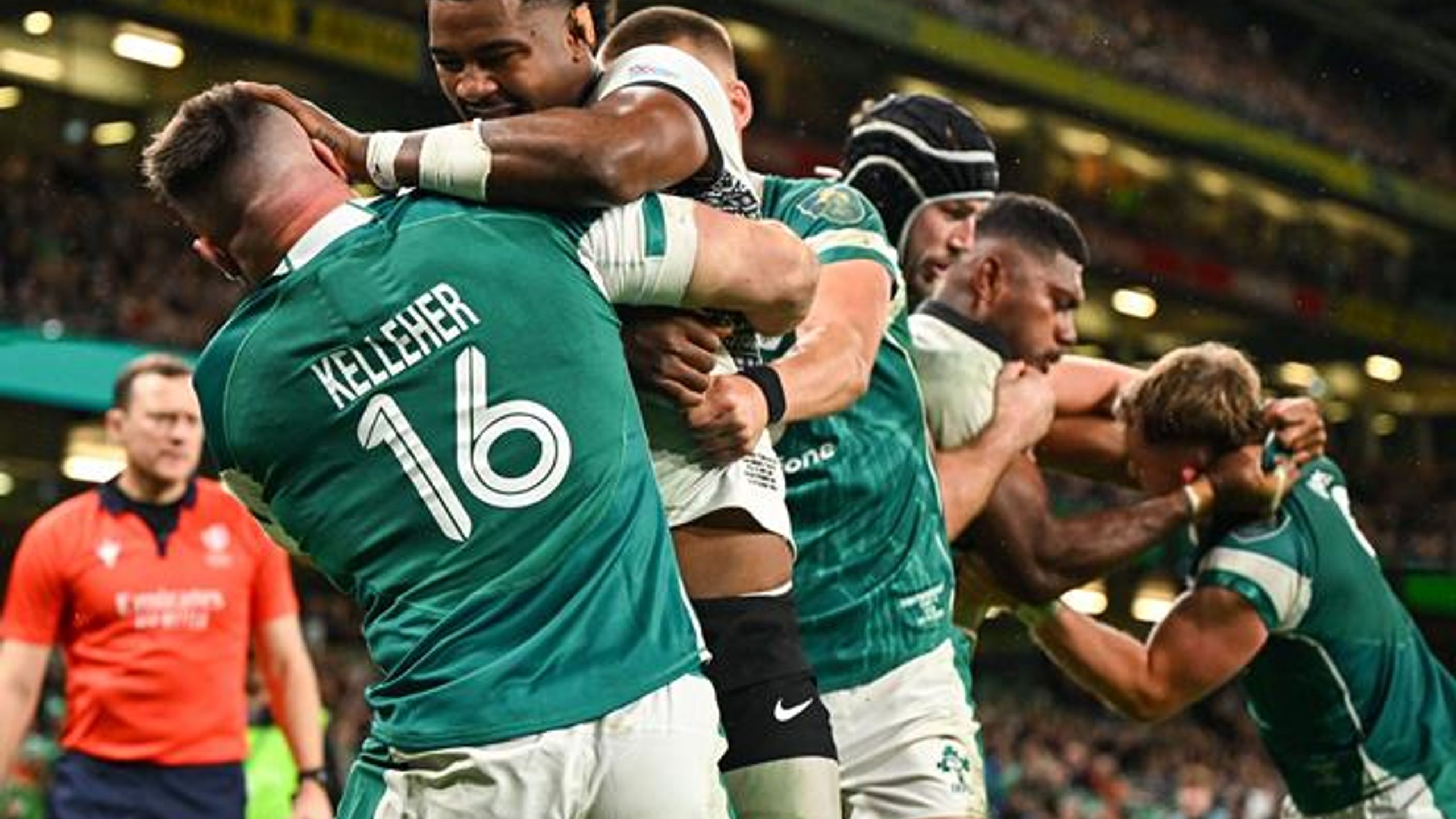 Watch Fiji replacement Nikola Matawalu spark mass brawl after Ronan ...