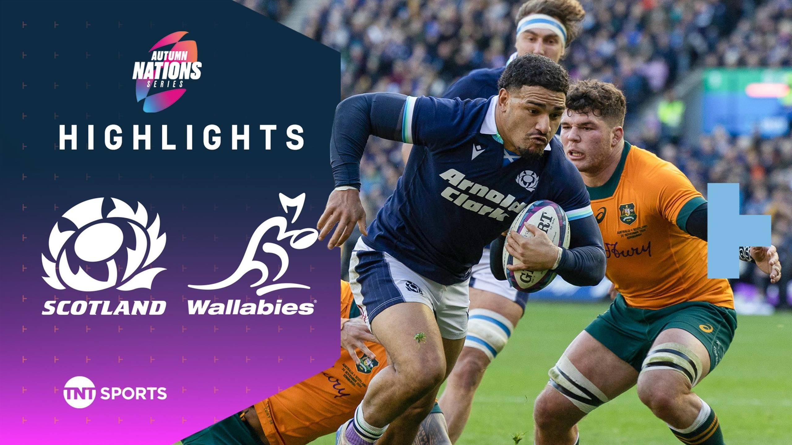 Highlights Scotland ease past Australia in Autumn Nations League to