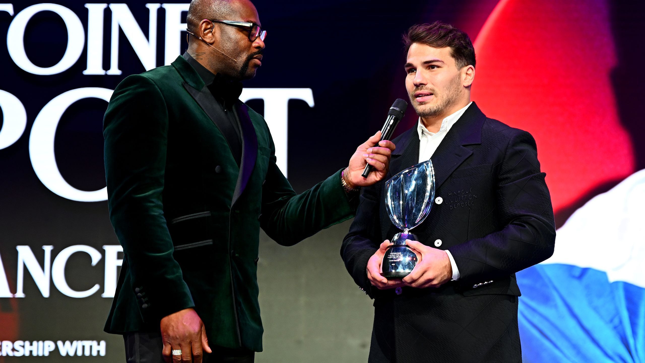 World Rugby Awards 2024 Antoine Dupont, PieterSteph du Toit, Ellie