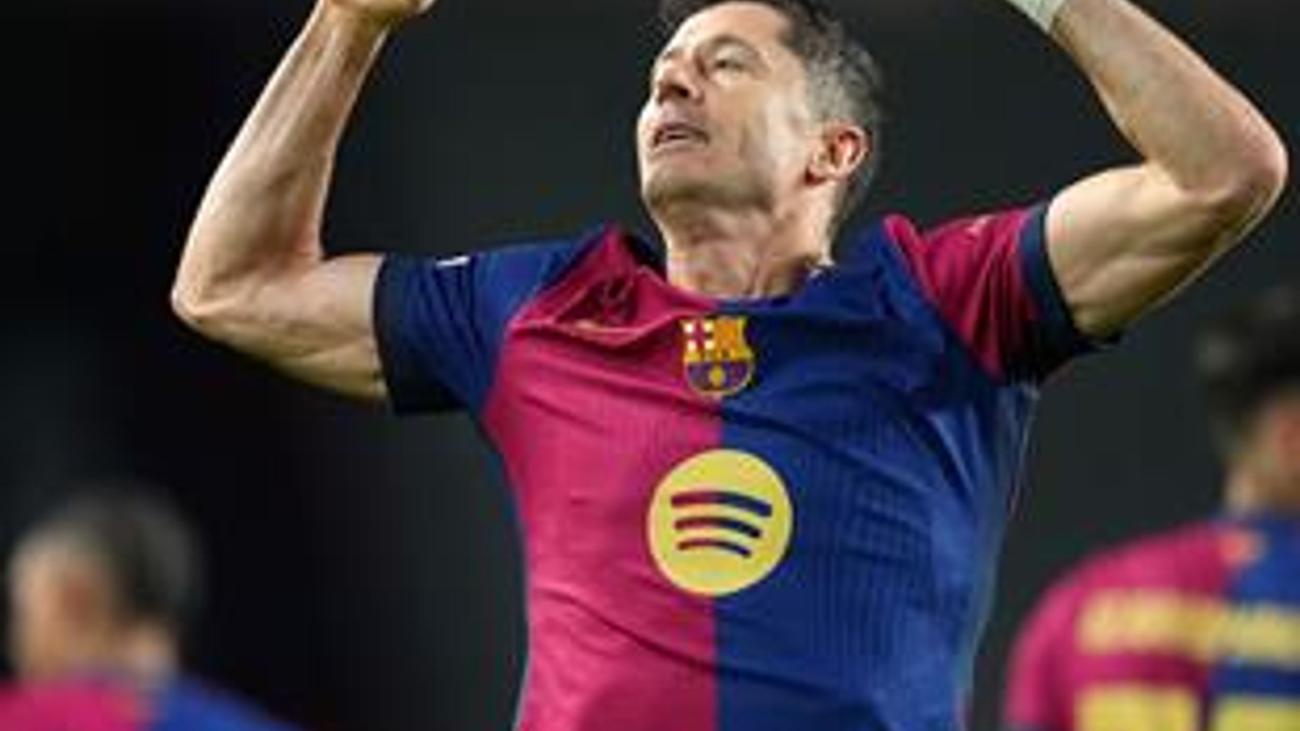 Watch moment Robert Lewandowski scores 100th UEFA Champions League goal ...
