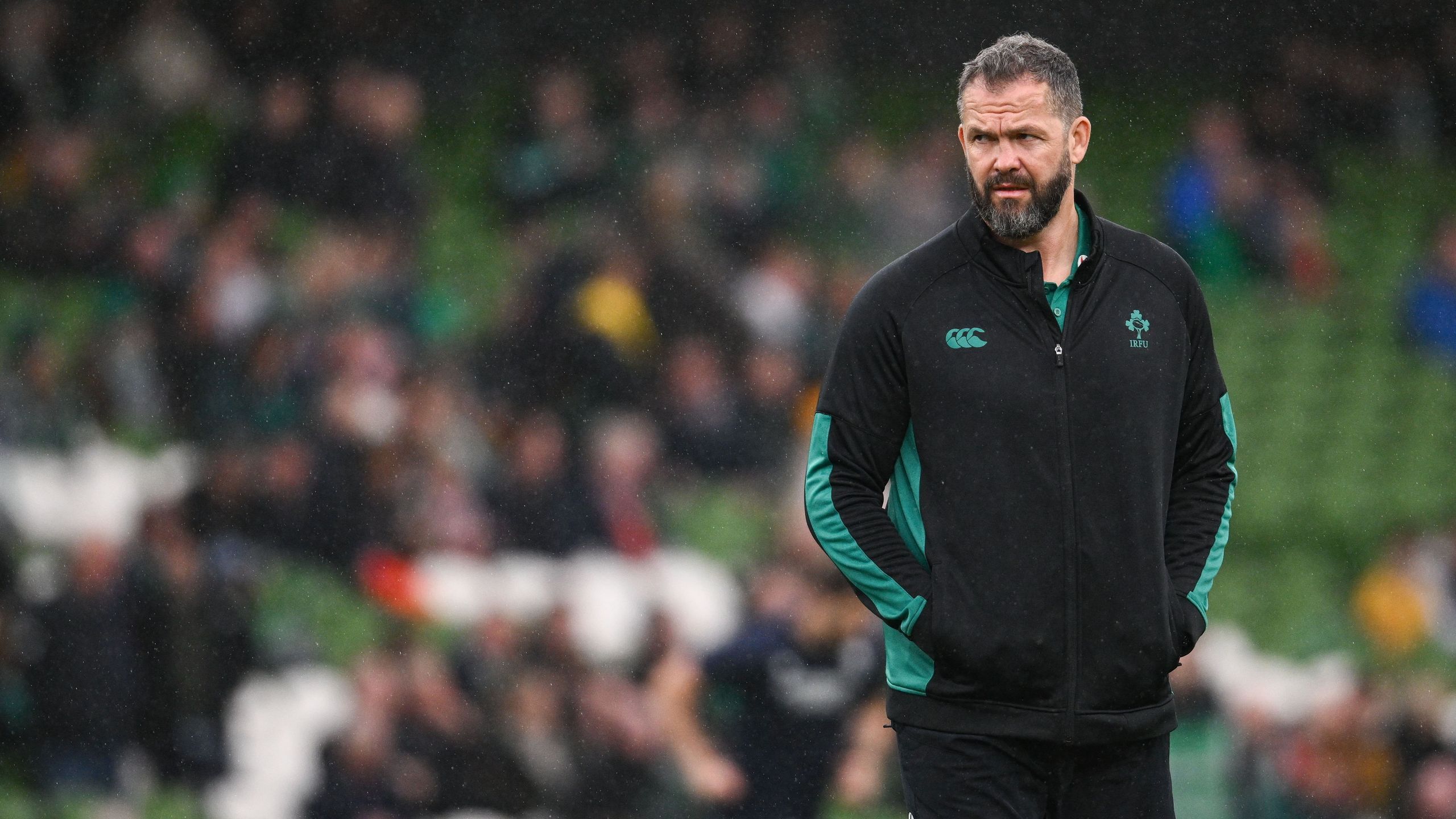 Ireland v Australia Andy Farrell feeling ‘no emotion; after stepping