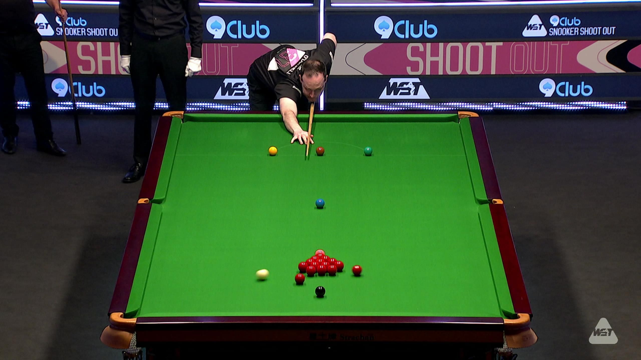 Martin O'Donnell pots cue ball off his break against Robert Milkins at ...