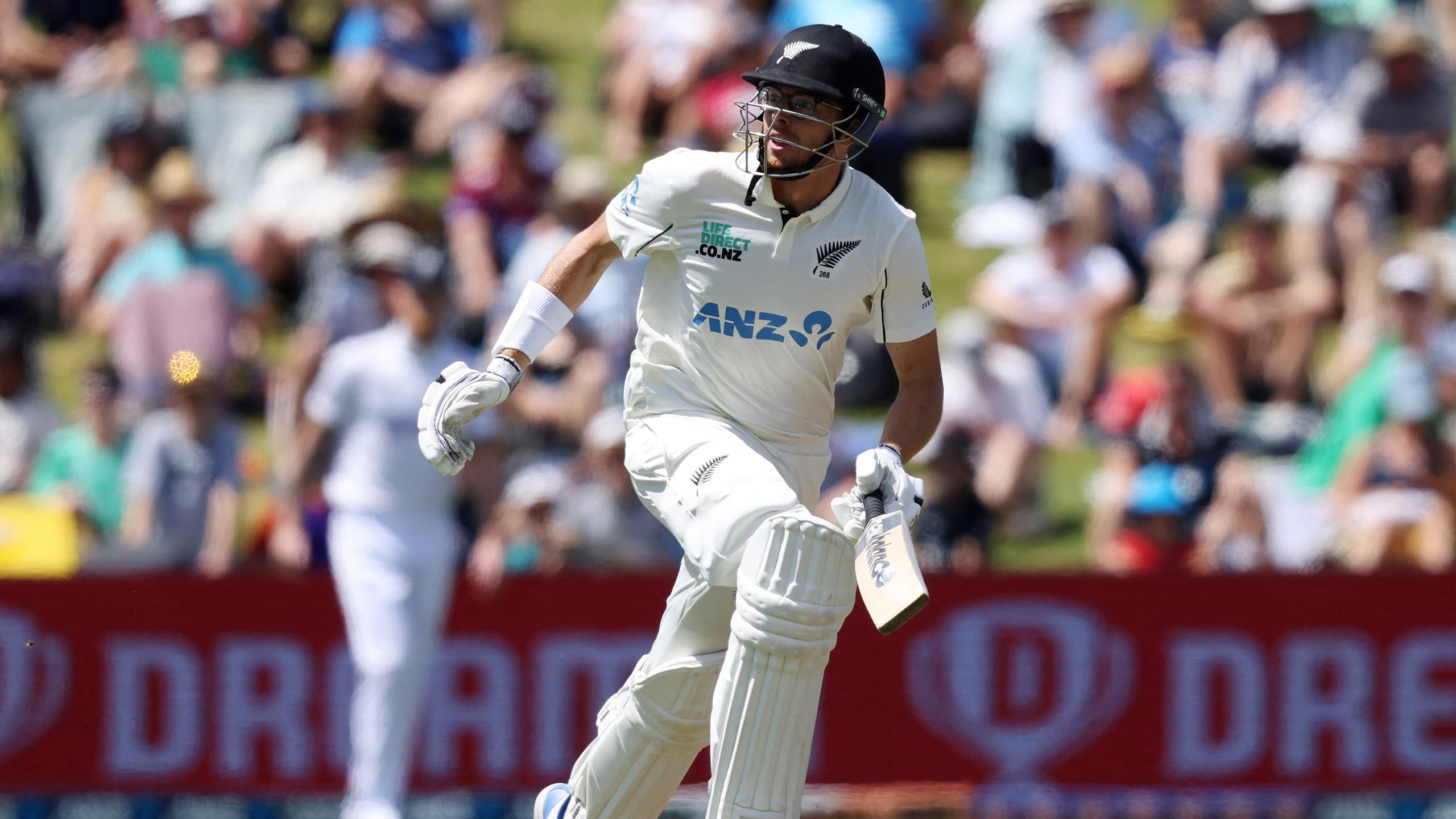 New Zealand v England Mitchell Santner brings up 1,000 Test runs in