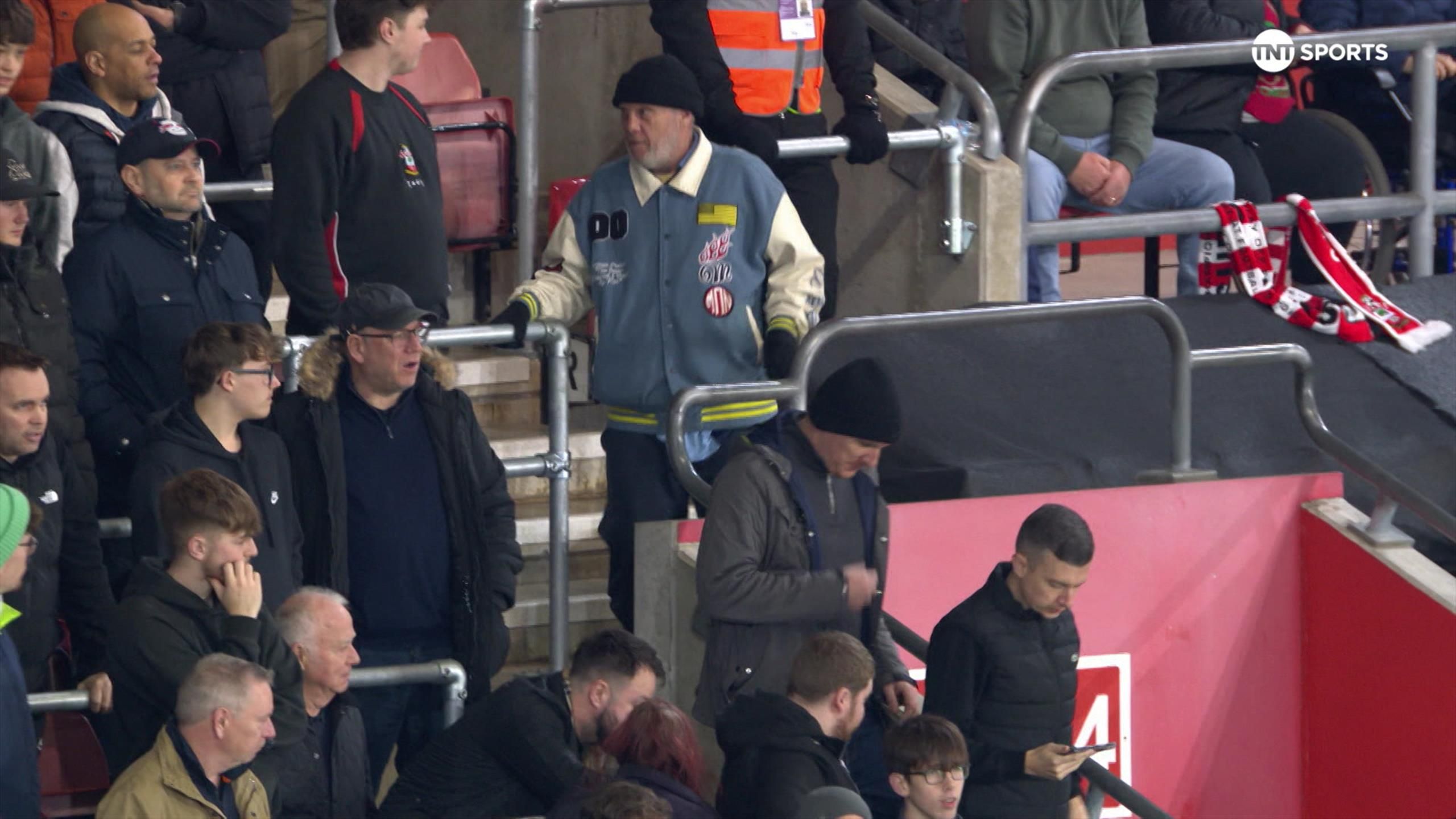 Watch: Southampton fans leave stadium after 25 minutes as Tottenham run ...