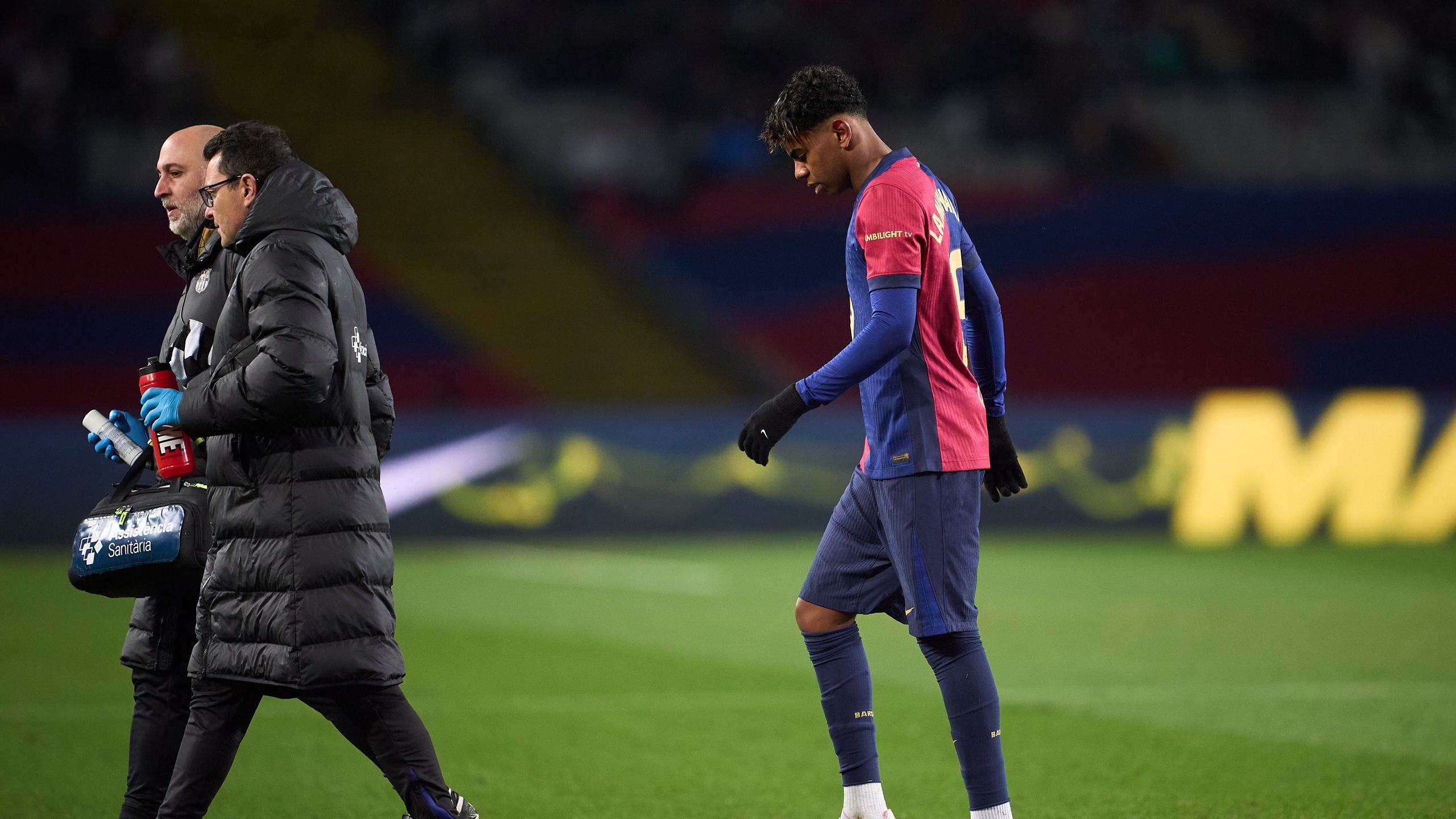 Lamine Yamal: Barcelona confirm teenage star could be out for up to a