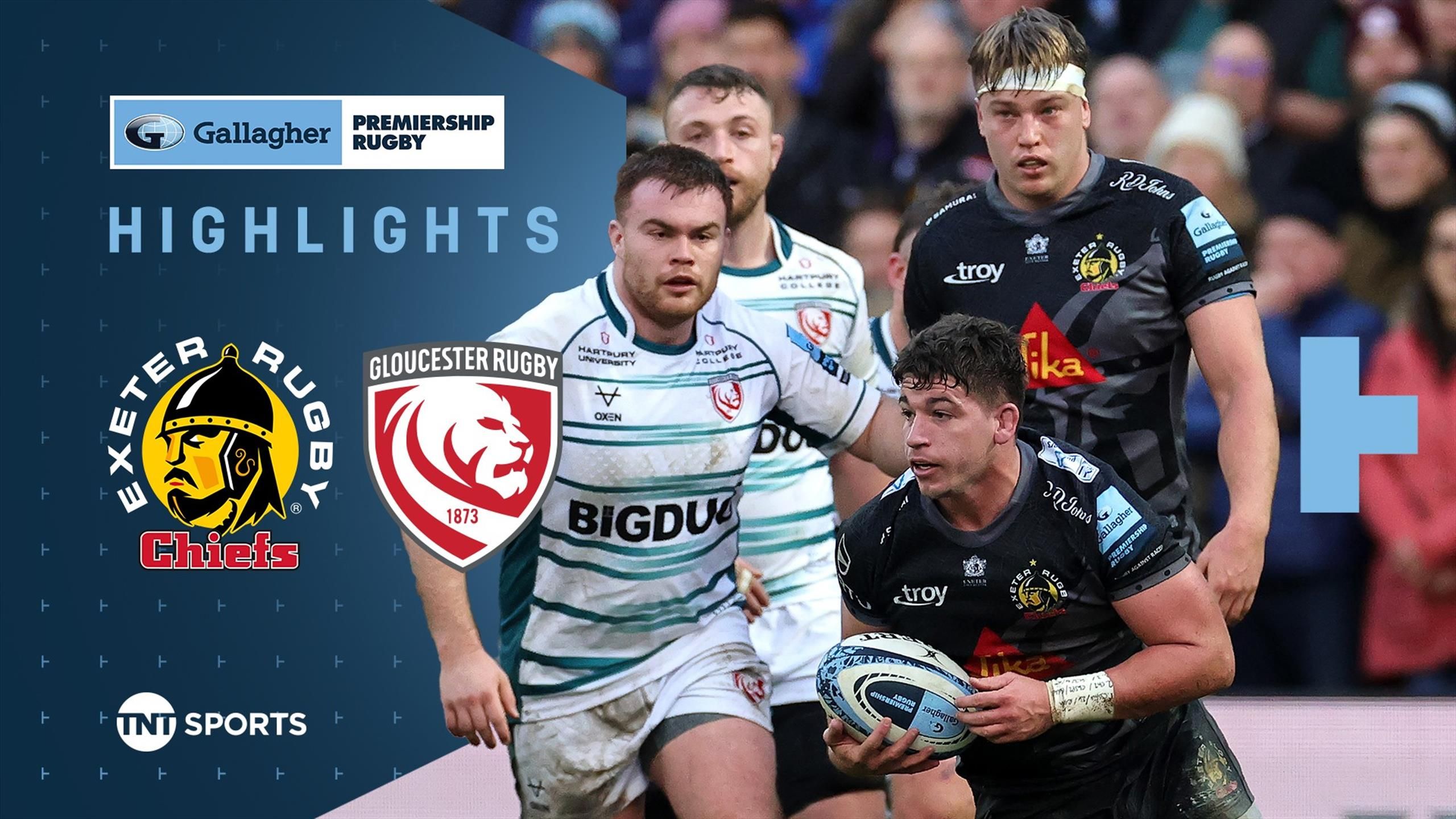 Highlights Exeter Chiefs Gloucester to clinch first victory