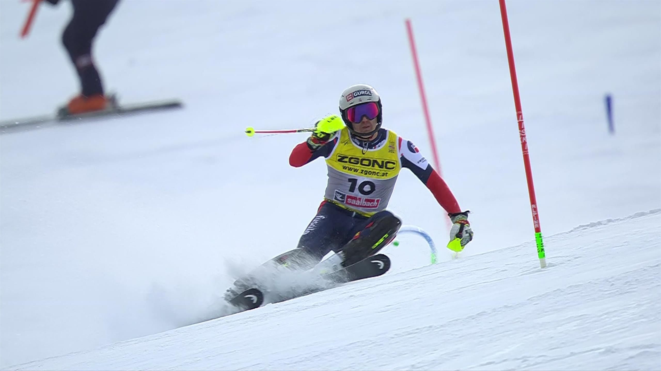 World Alpine Skiing Championships: Dave Ryding takes Saalbach lead with ...