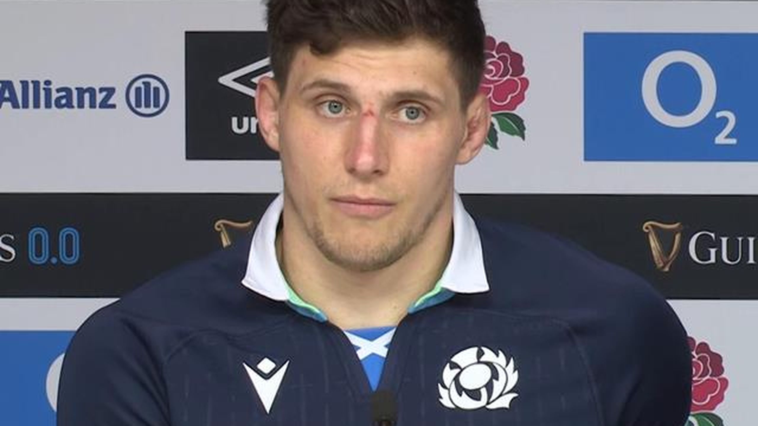 Six Nations: Scotland co-captain Rory Darge wary of England threat in ...