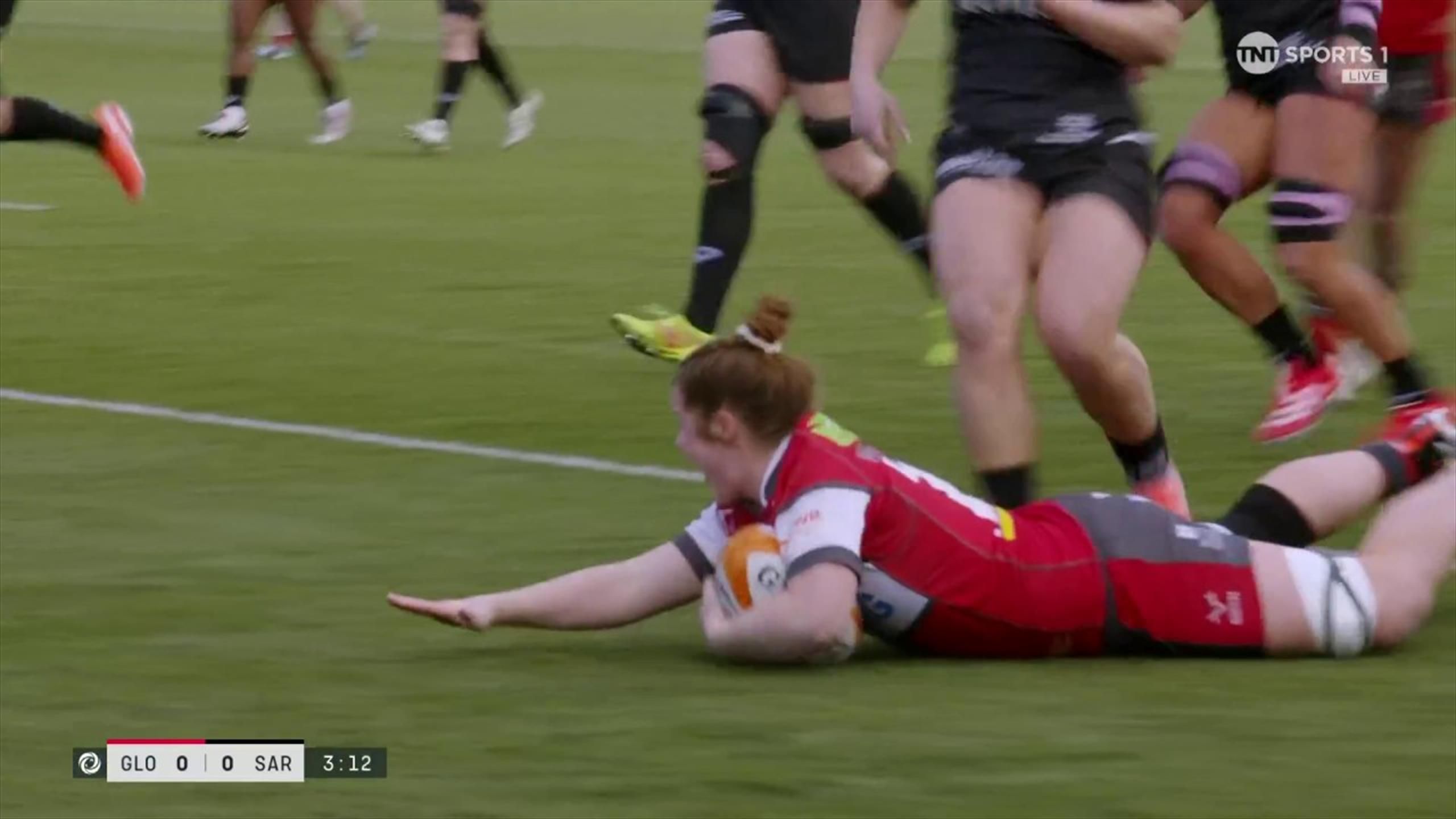 PWR final 2025: Kate Williams opens scoring early for Gloucester ...