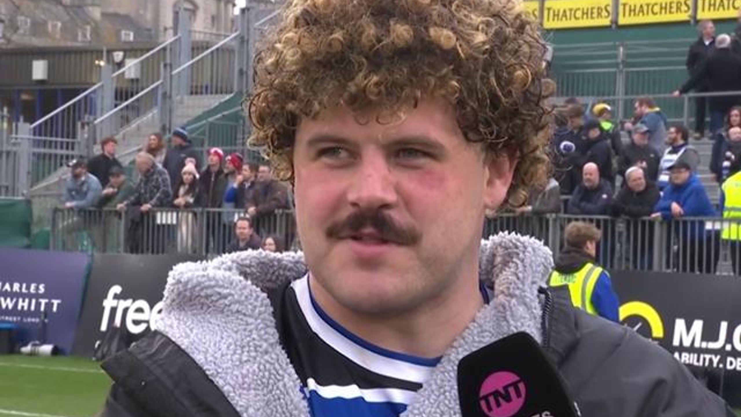Johann van Graan gave me a wink, says Alfie Barbeary after bizarre ...