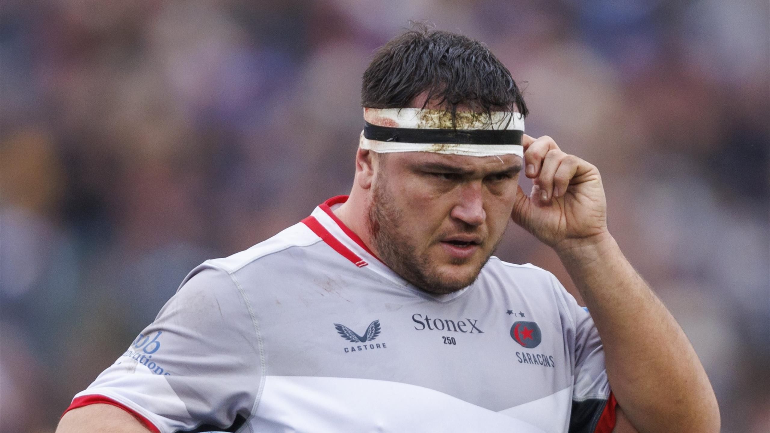 Pressure finally tells as Jamie George burrows over to give Saracens ...