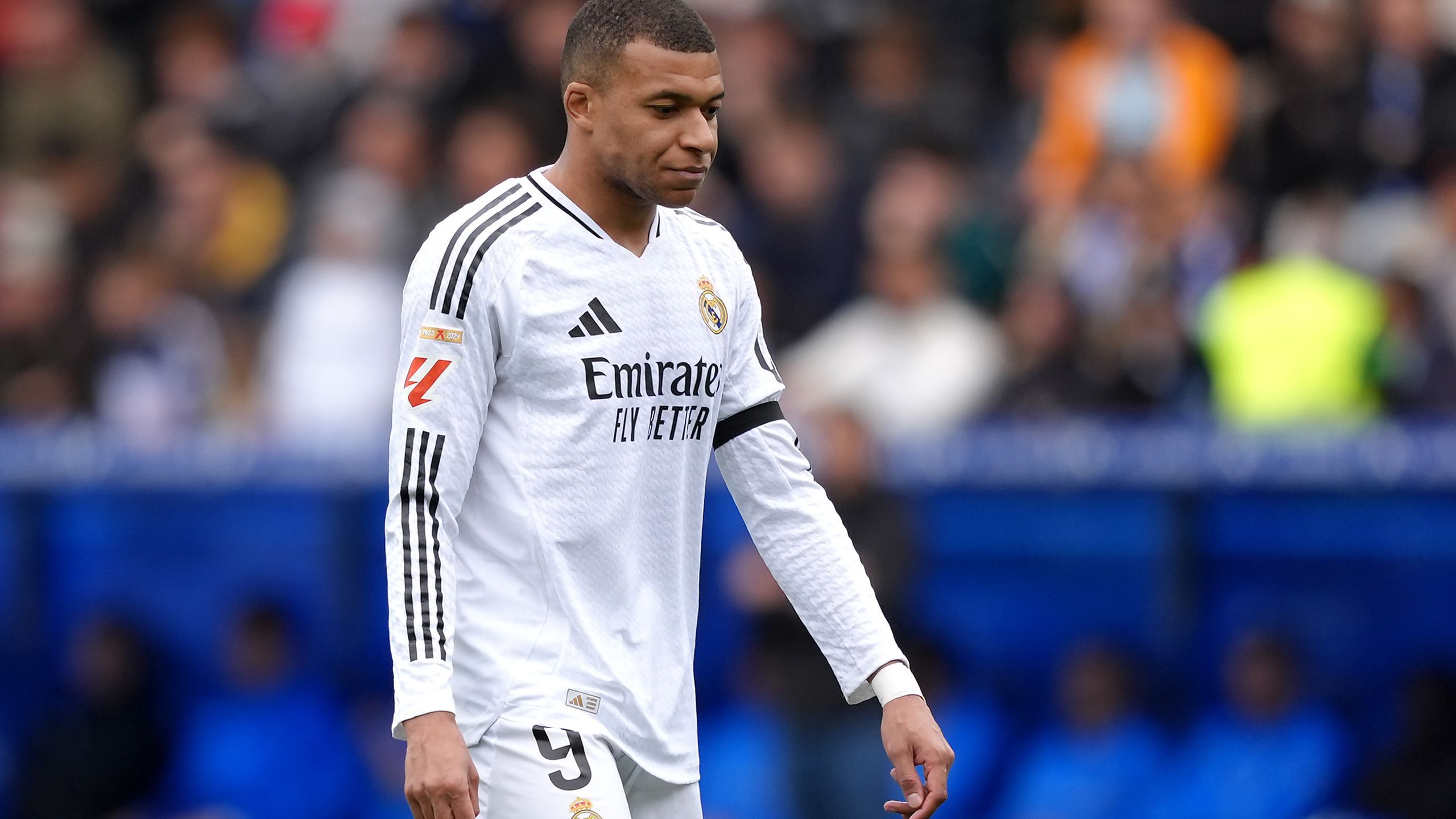 Davide Ancelotti admits Kylian Mbappe's horror challenge was 'clear red.'  Will Madrid forward miss Arsenal clash? - TNT Sports