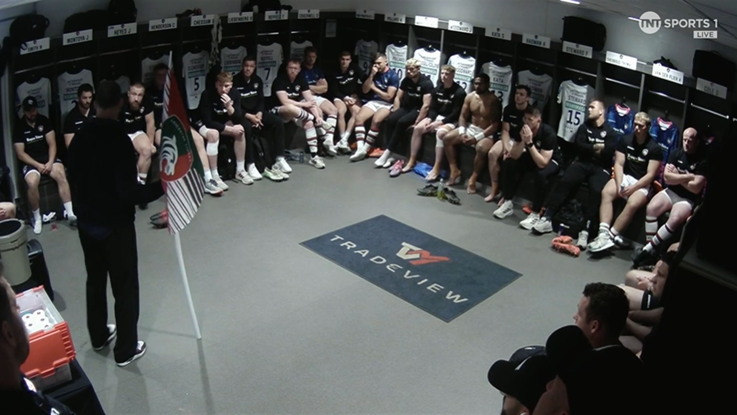 Leicester Tigers boss Michael Cheika tight-lipped on flag team talk at ...