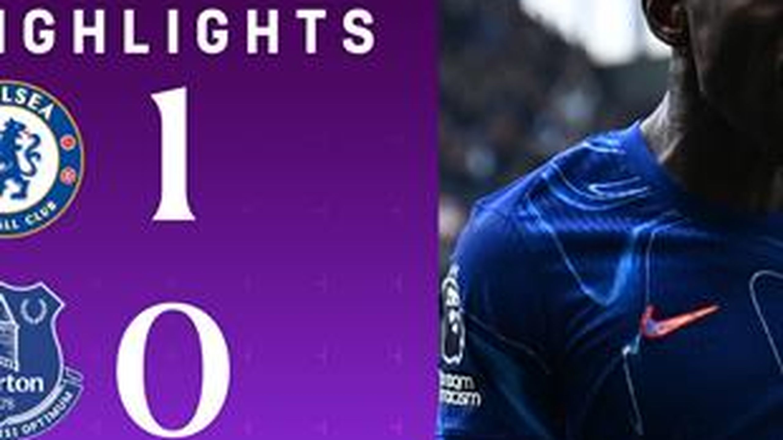 Chelsea 1-0 Everton: Premier League highlights as Nicolas Jackson fires ...