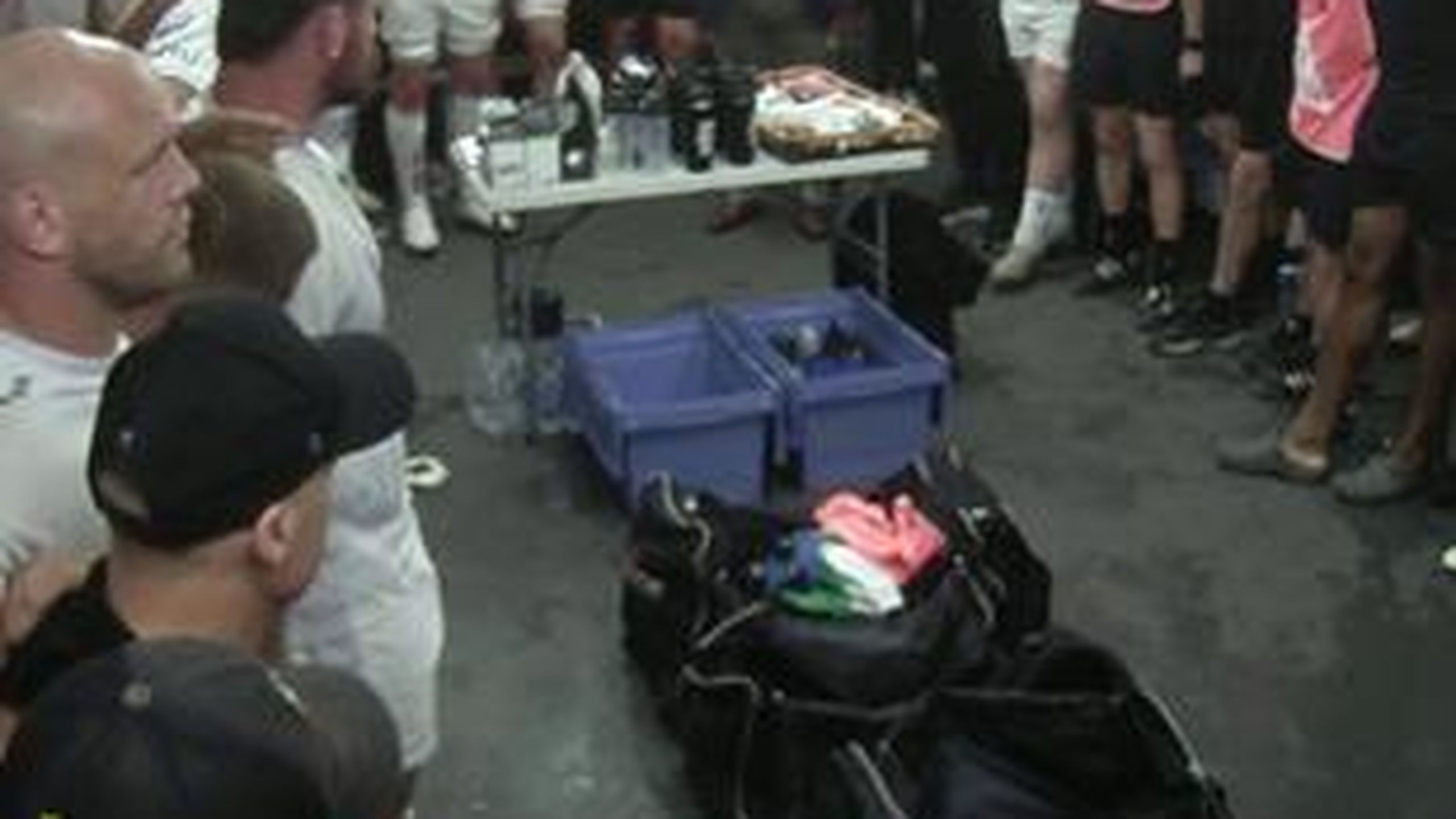 'He is laying down the law!' - Exeter CEO Tony Rowe heads into dressing ...