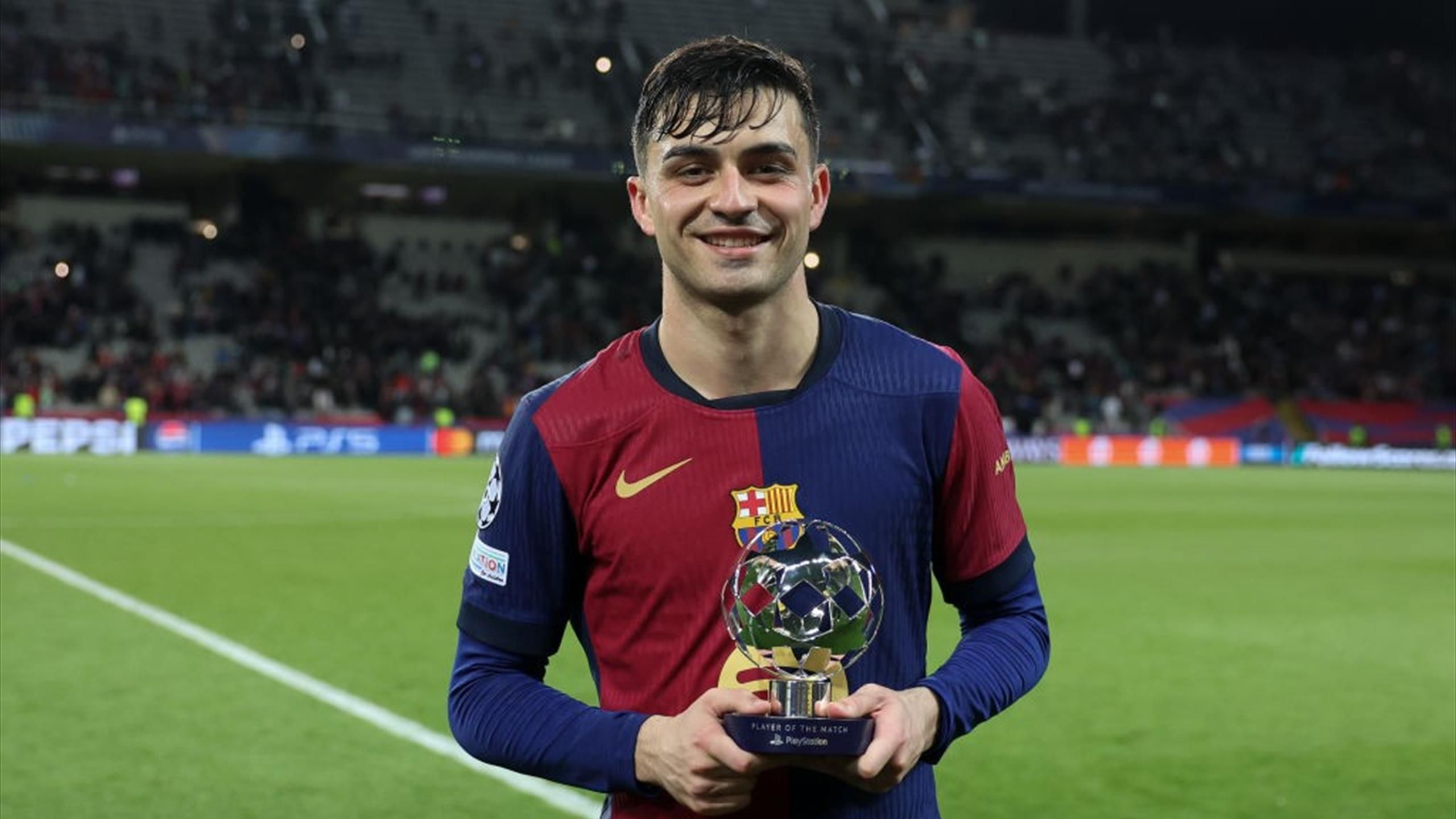 Player of the match x2! How Pedri dazzled in Barcelona's last-16 UEFA ...