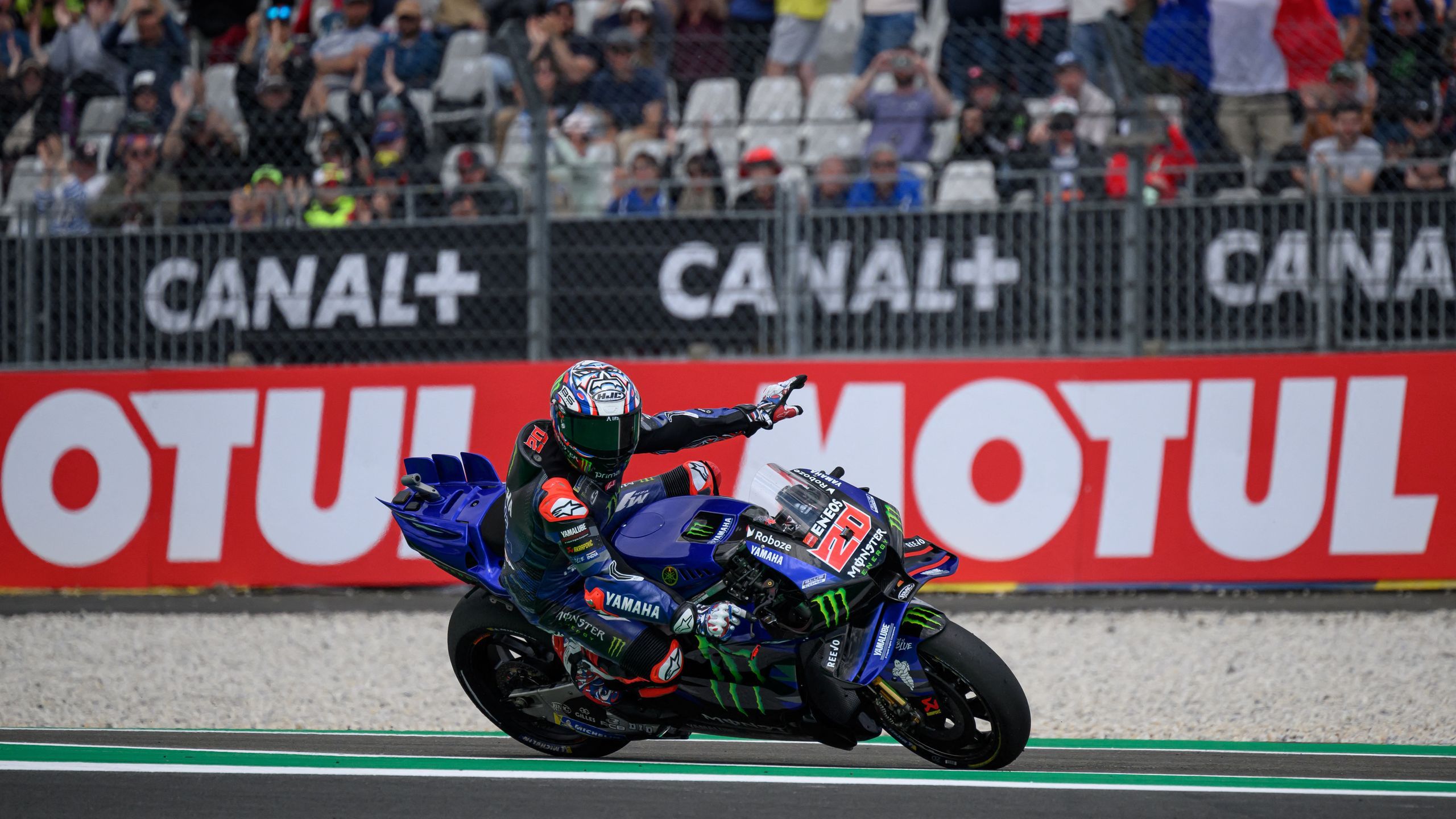 Fabio Quartararo takes record-breaking last-gasp pole at Le Mans to ...