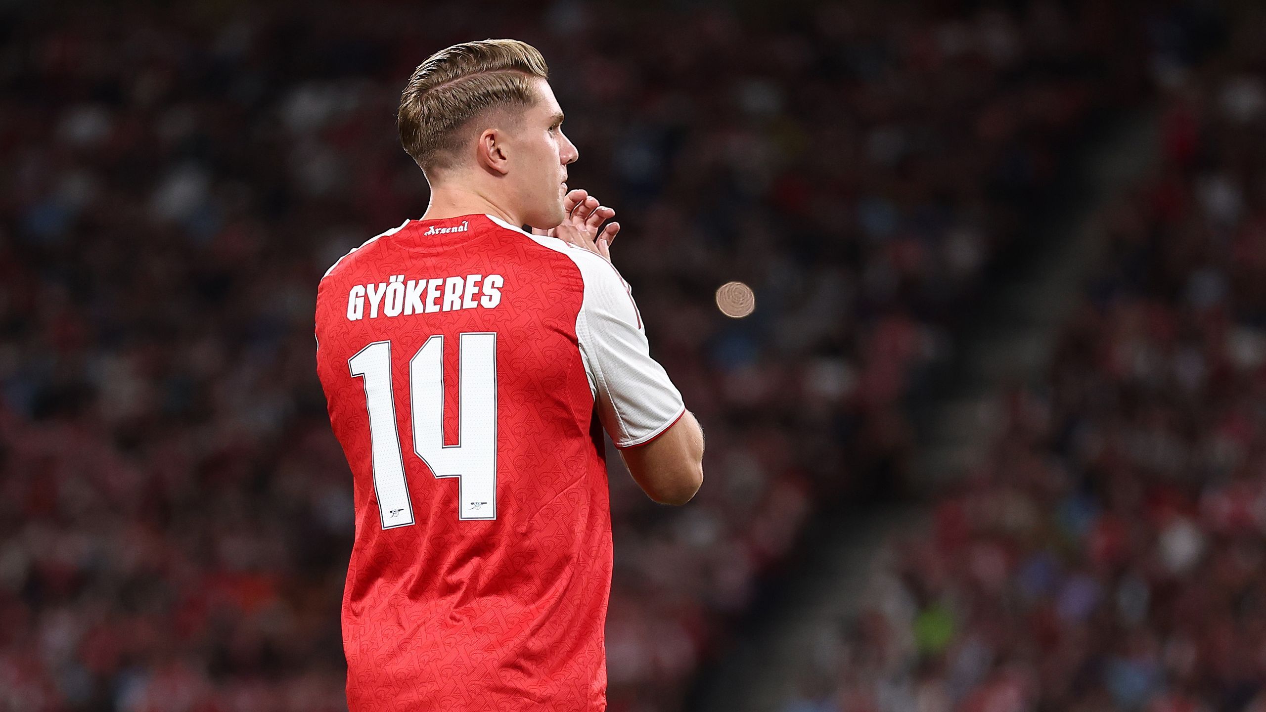 Following Thierry Henry and taking Arsenal's No. 14 jersey was an