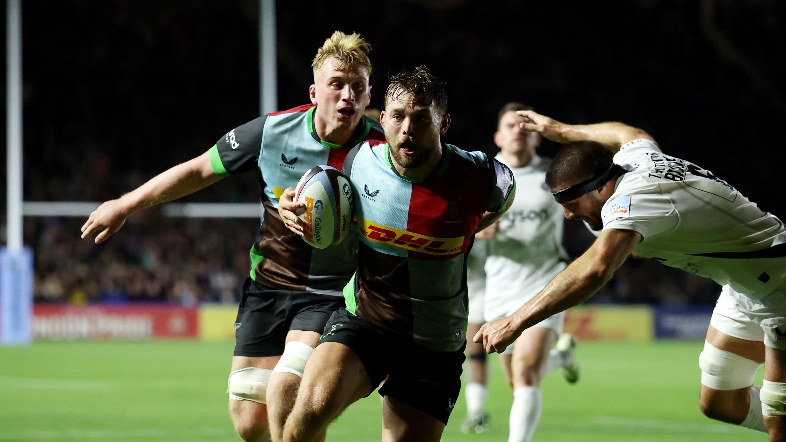 PREM Rugby: 'Hat-trick time on opening night!' - Will Evans runs riot ...