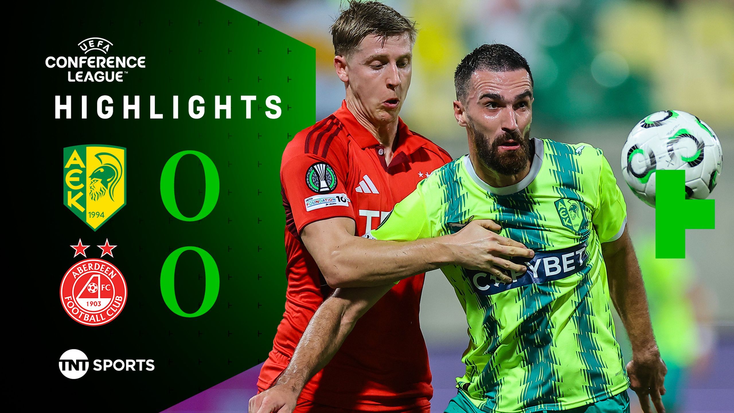 AEK Larnaca 0-0 Aberdeen: UEFA Conference League highlights as Dons ...