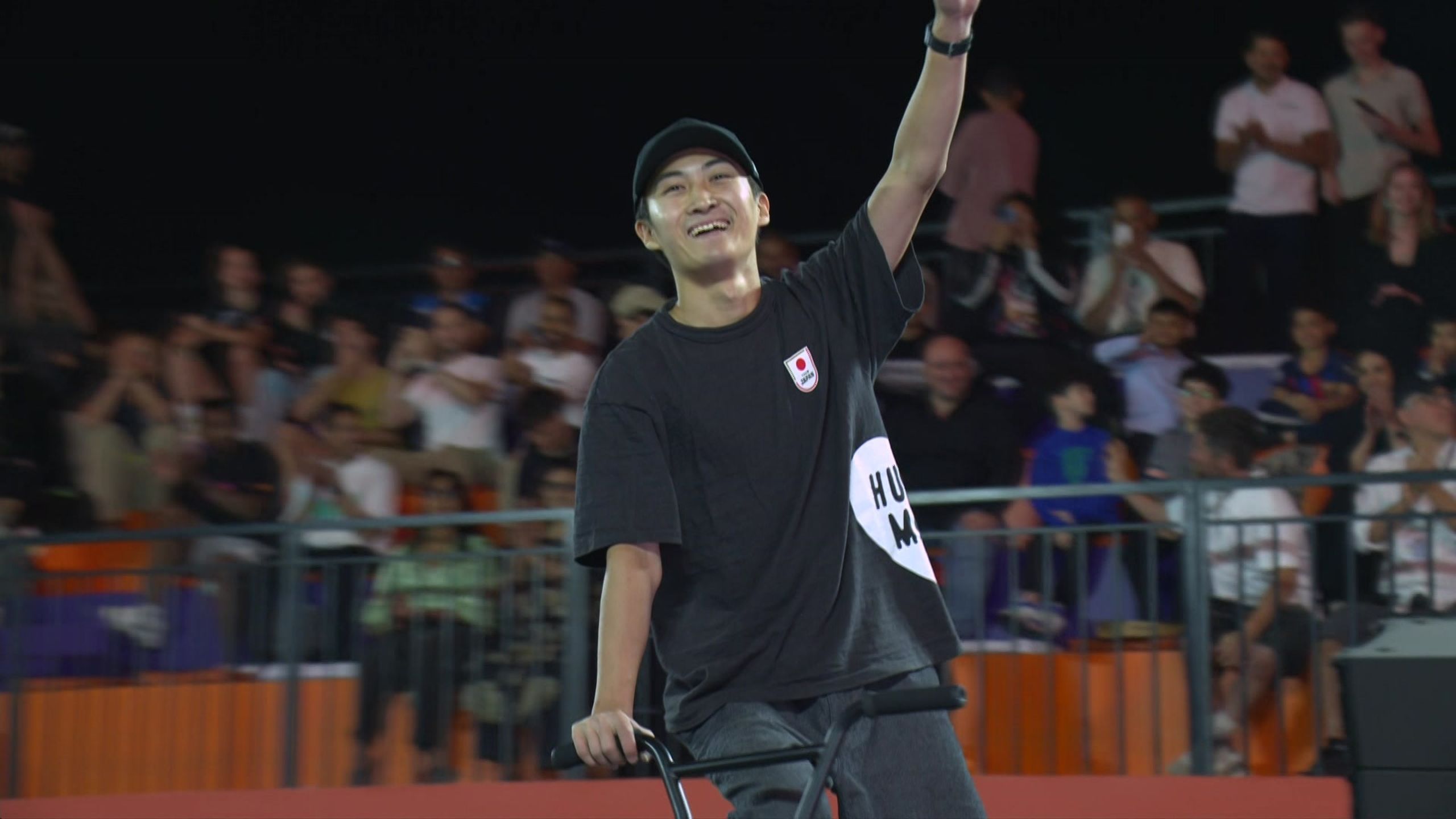 Watch as Yu Katagiri captures men's BMX Freestyle Flatland world title ...