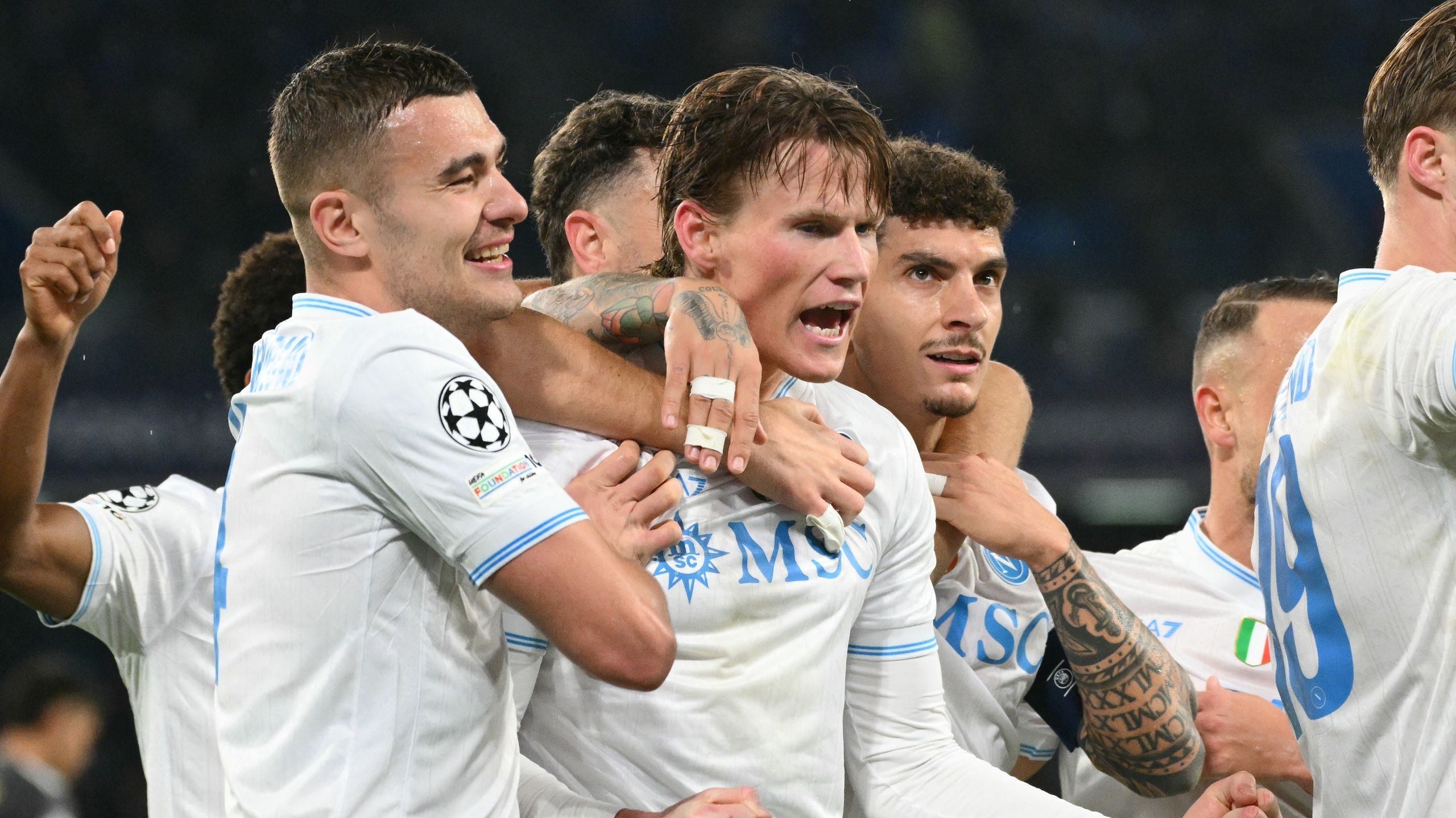 ‘Who else?’ –  McTominay pounces to give Napoli the breakthrough