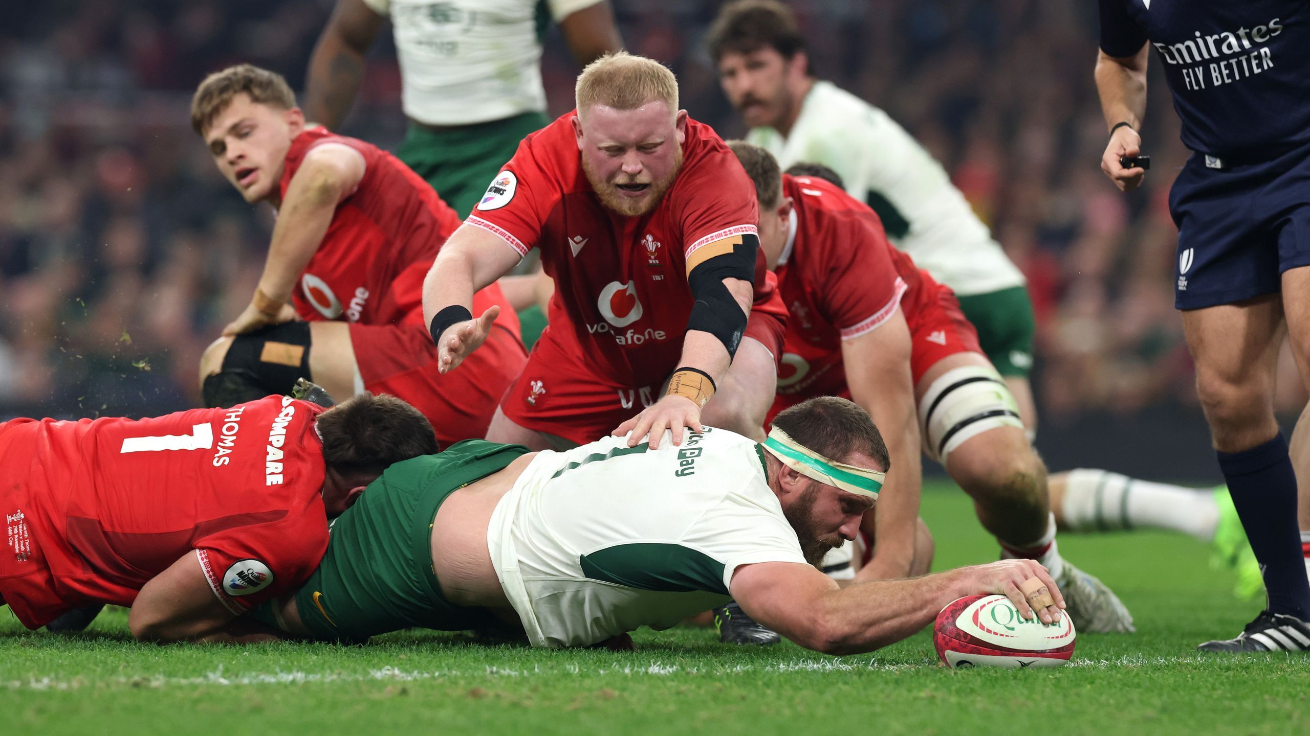 Gerhard Steenekamp gives South Africa the lead against Wales in Quilter ...