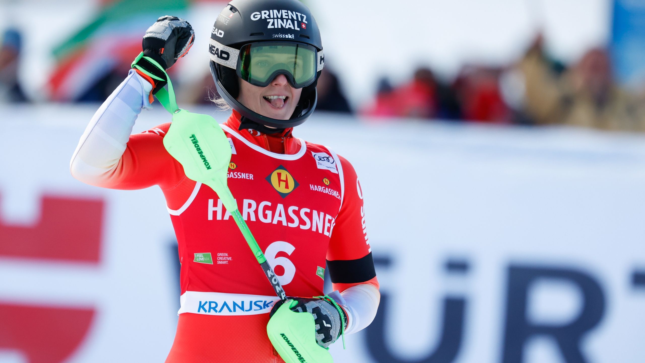 Camille Rast ends Mikaela Shiffrin’s World Cup slalom winning streak ...
