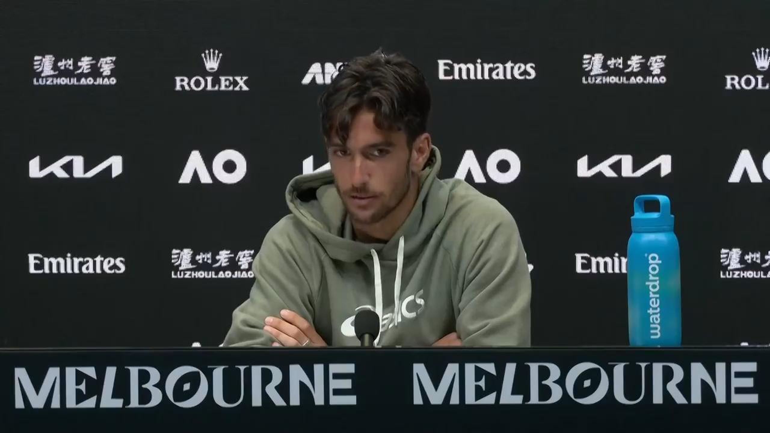 Lorenzo Musetti looks ahead to facing Novak Djokovic after win over ...