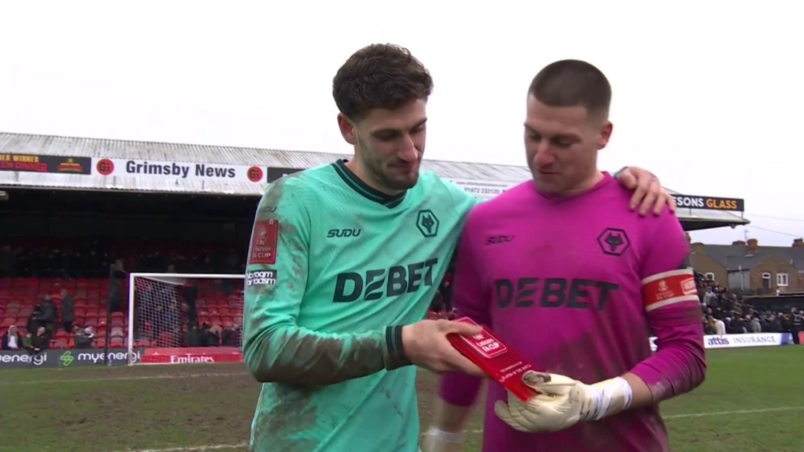 Sam Johnstone credits Wolves' 'heart and fight' in 'cold, wet, muddy ...