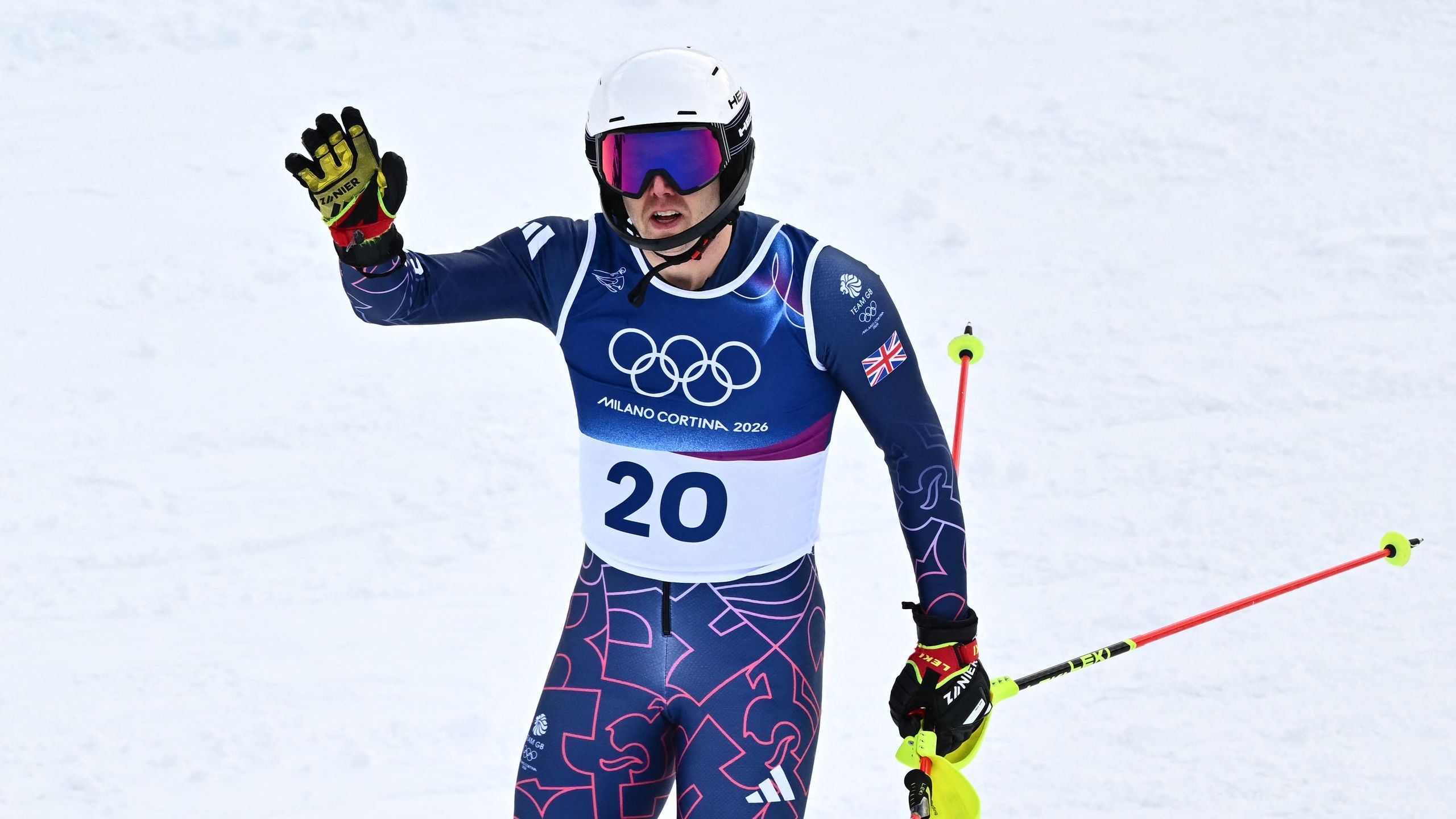 Watch 'legend, history maker' Dave Ryding bow out of Winter Olympics ...