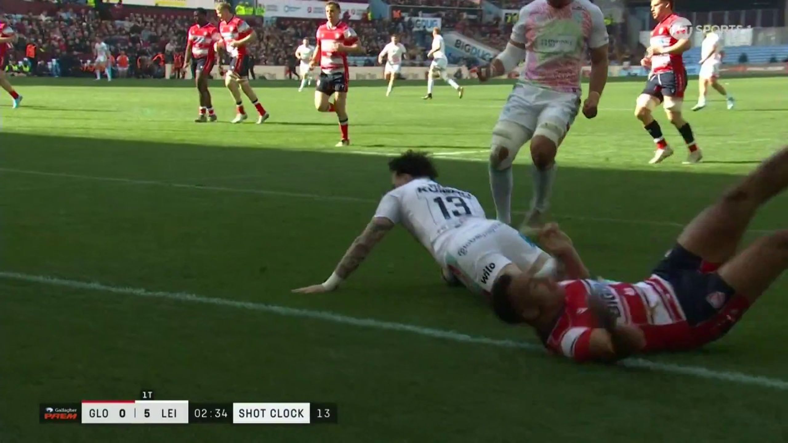 Will Wand works magic to go over as Leicester Tigers make lightning ...
