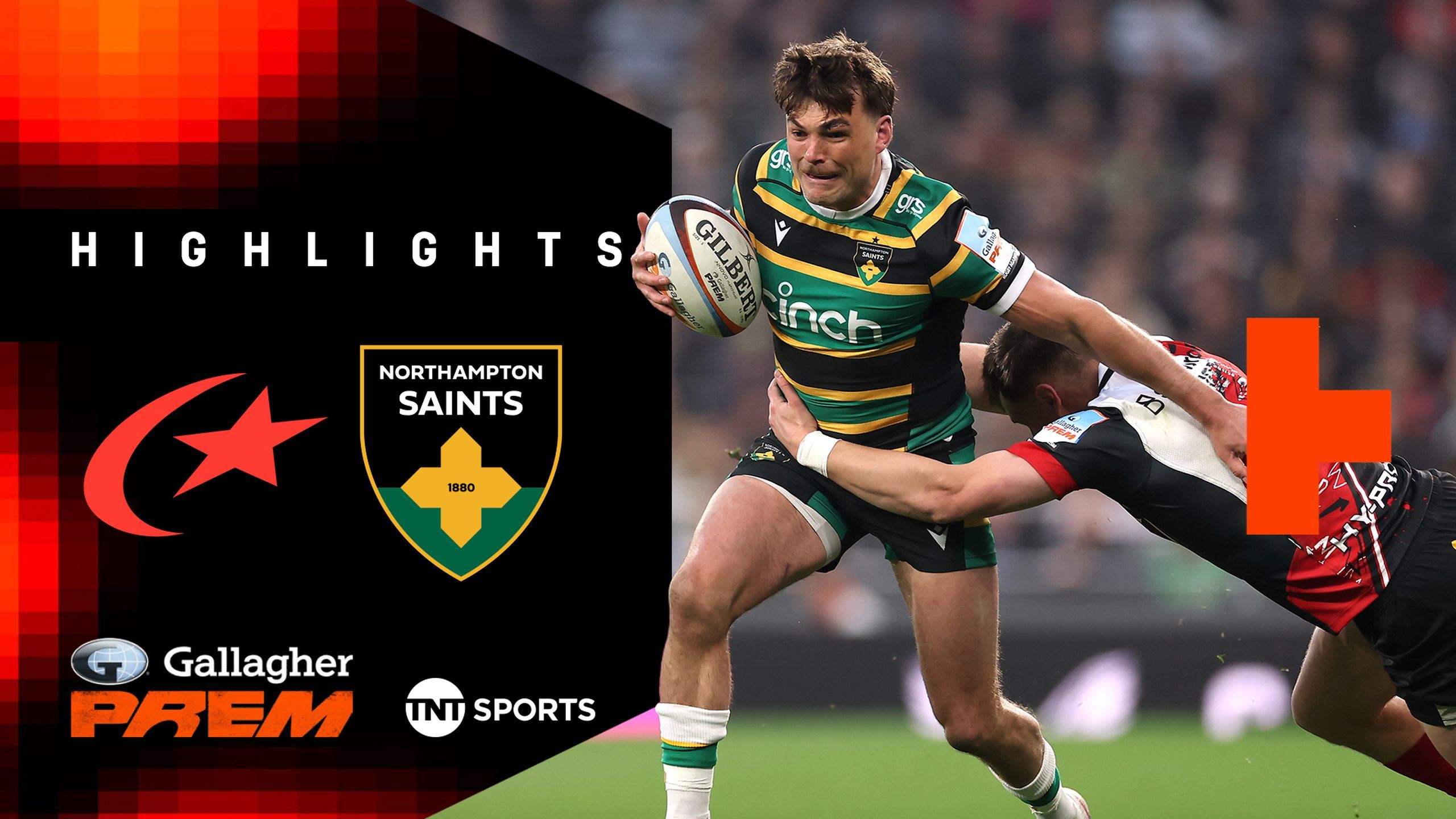Highlights: Northampton Saints score last-gasp try to snatch thrilling ...