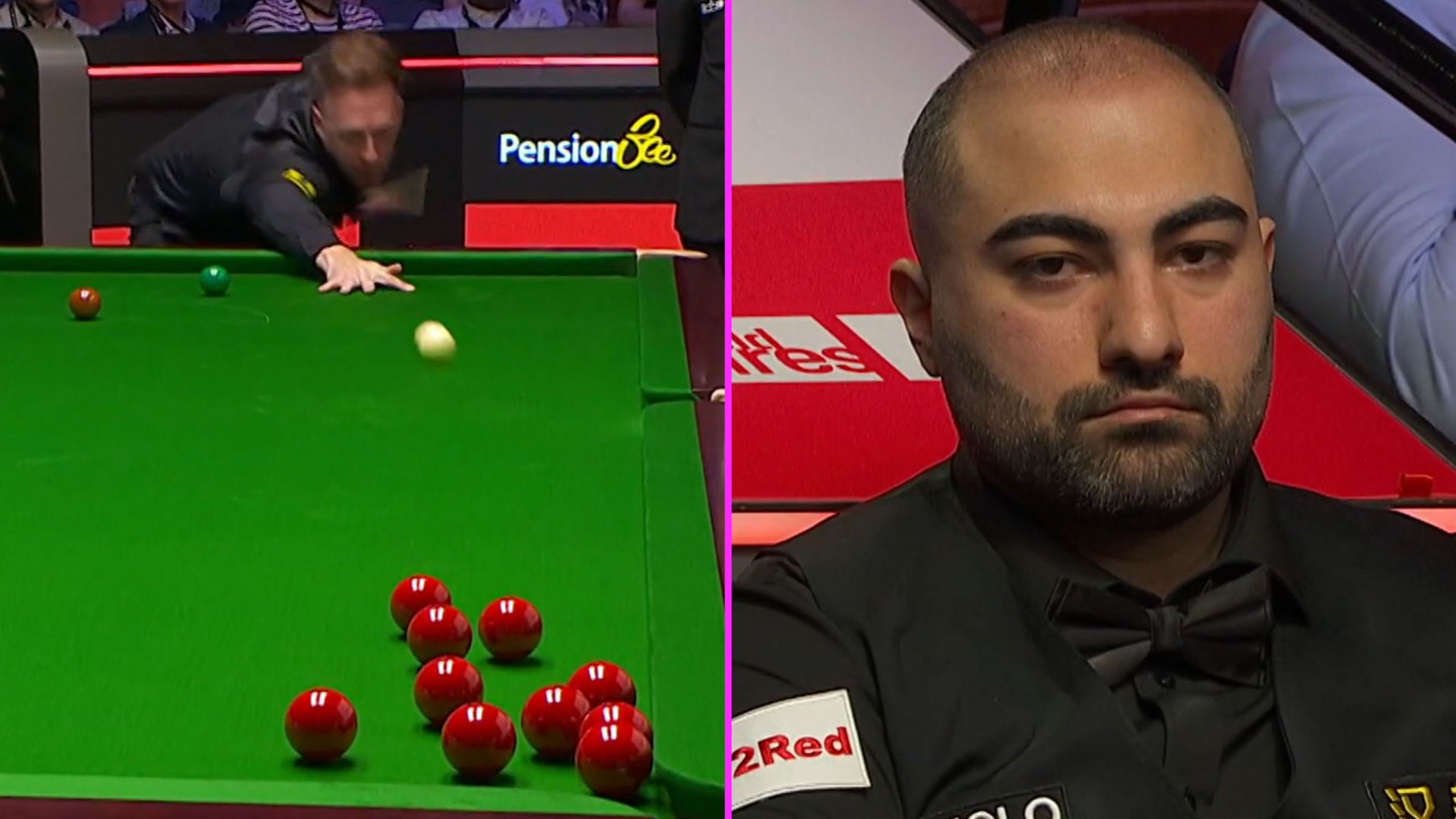 Hossein Vafaei ‘doesn’t see the funny side’ of thrilling Judd Trump ...