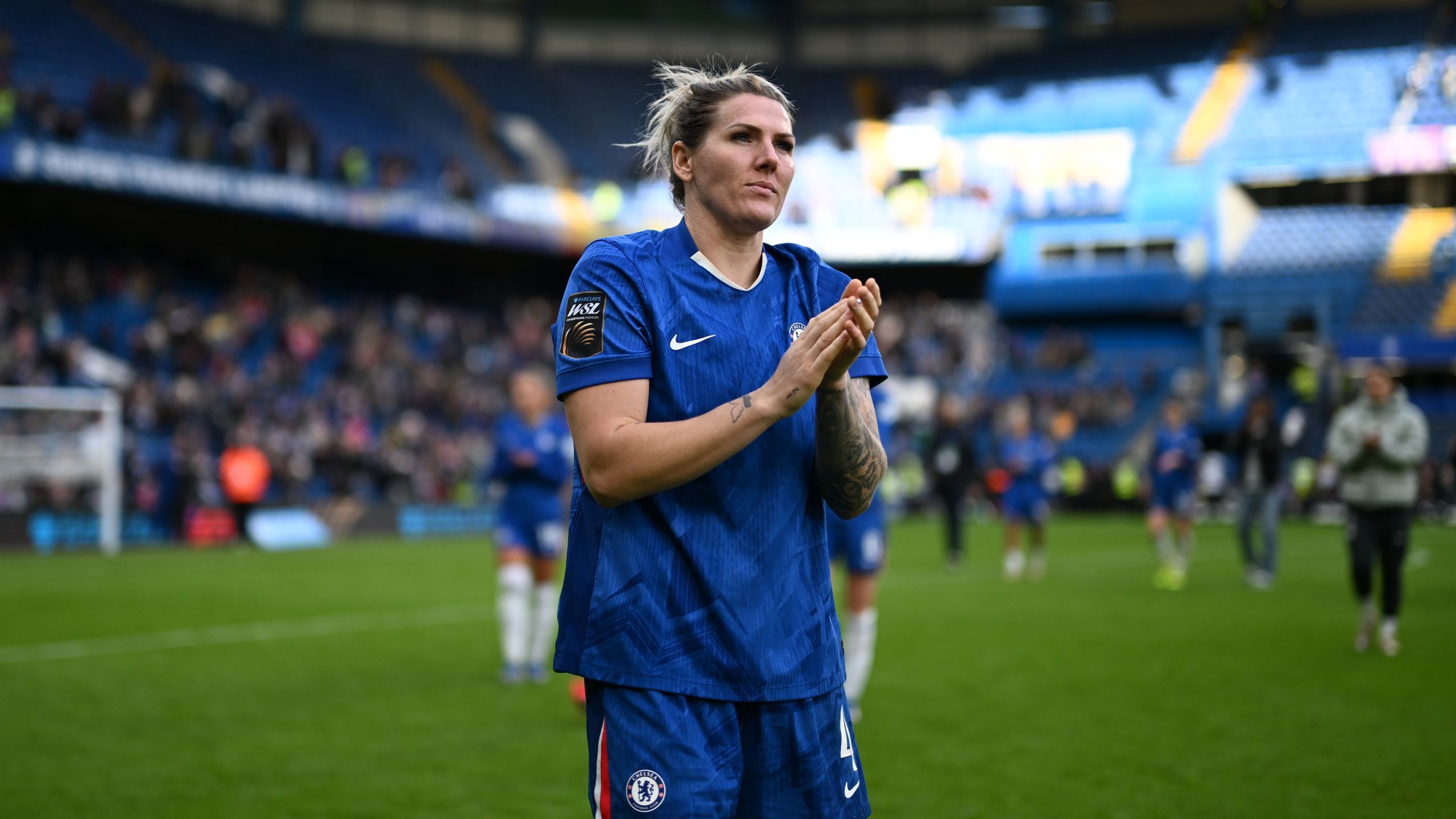 Chelsea and England legend Millie Bright announces her retirement from football - 'I'm ready to say goodbye' - TNT Sports