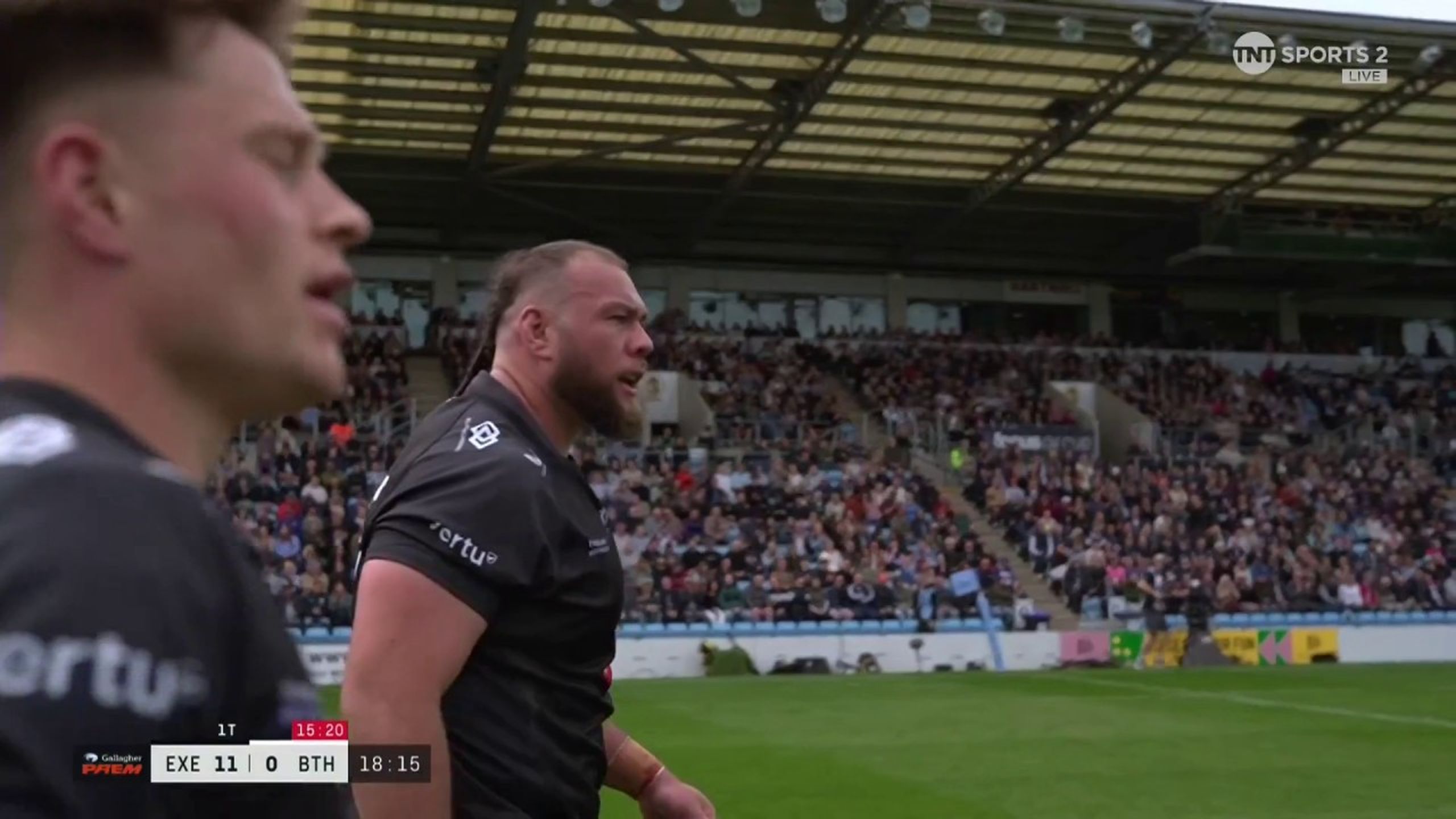 'The power!' - Josh Iosefa-Scott scores important try for Exeter Chiefs ...