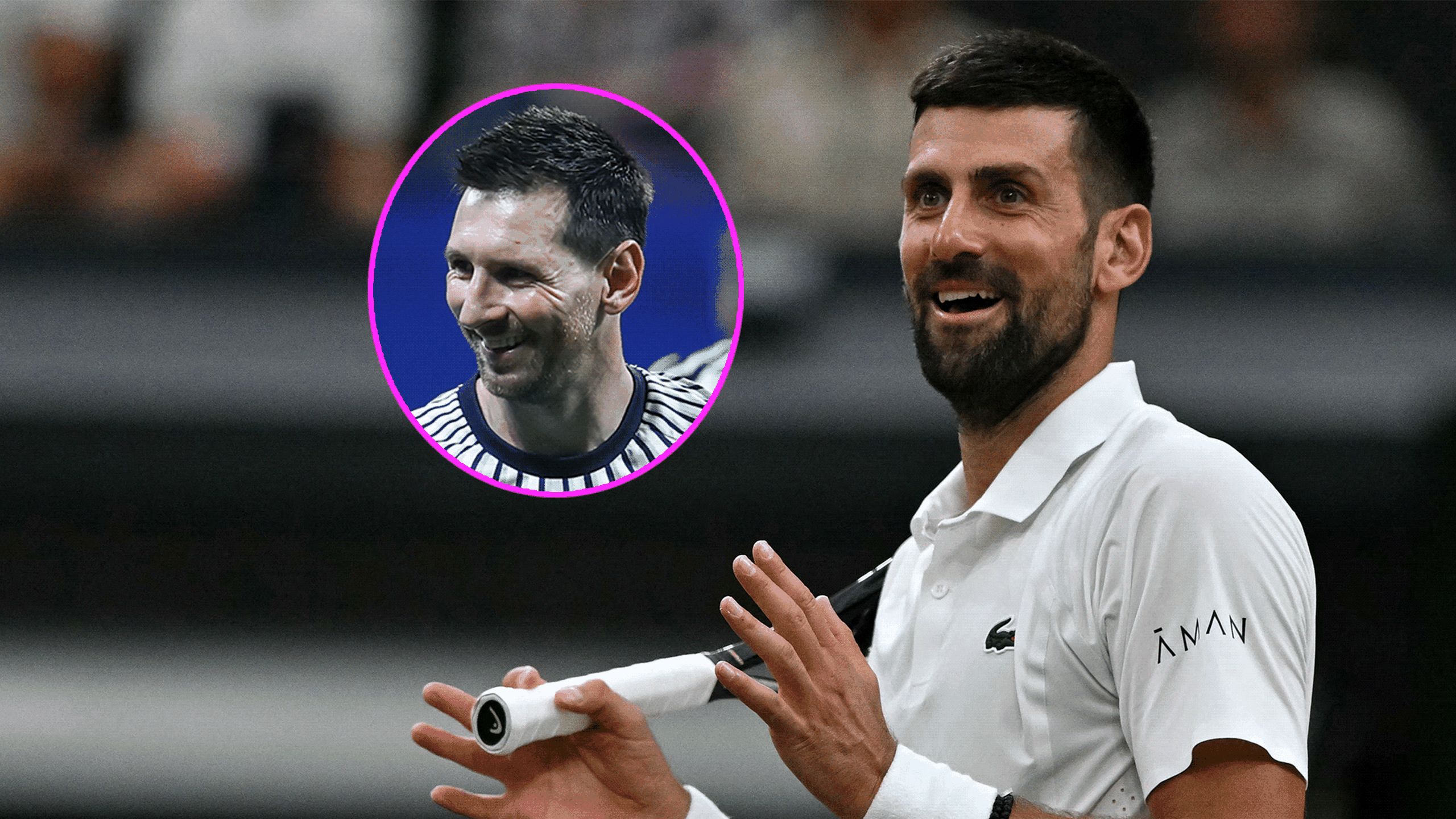 Novak Djokovic makes amusing Lionel Messi comparison ahead of Jannik ...