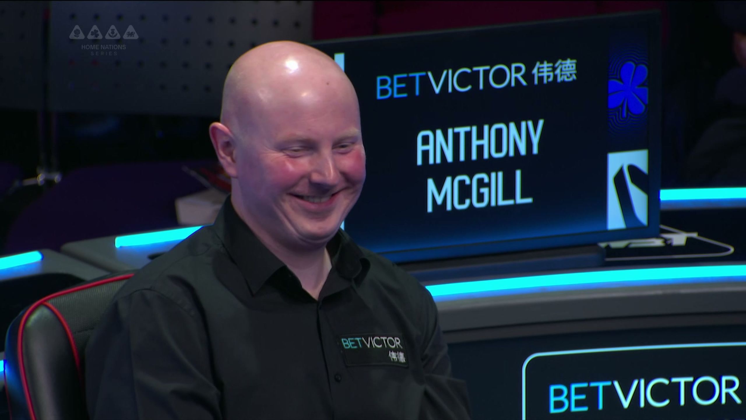 Anthony McGill beams after hitting 'safety shot of the tournament' in ...