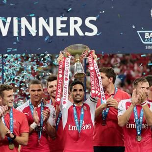 Arsenal turn on the style to claim silverware with win over Everton ...