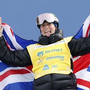 Mia Brookes: British sensation, 16, makes history with snowboard