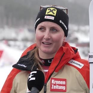 'Unbelievable!' - Nina Ortlieb reacts to 'lucky' win in Kvitfjell super