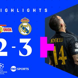 Union Berlin v Real Madrid highlights - UEFA Champions League action as