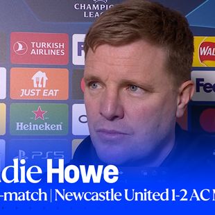 Newcastle 'absolutely devastated' after Champions League exit – Eddie