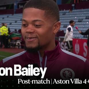 ‘It’s really paying off’ - Leon Bailey excited about Aston Villa future